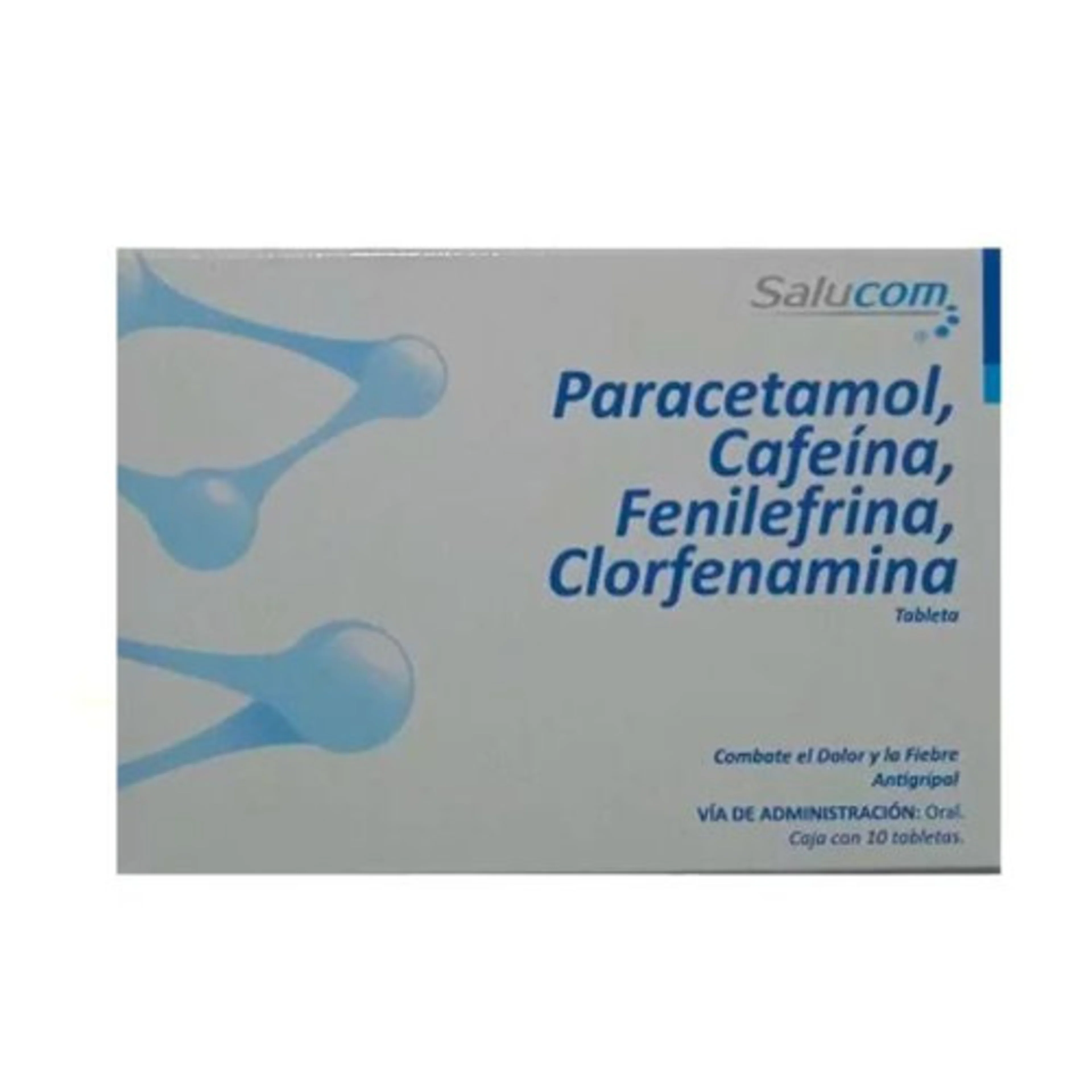 Clorfenamina Compuesta 4 Mg Con 10 Tabletas
