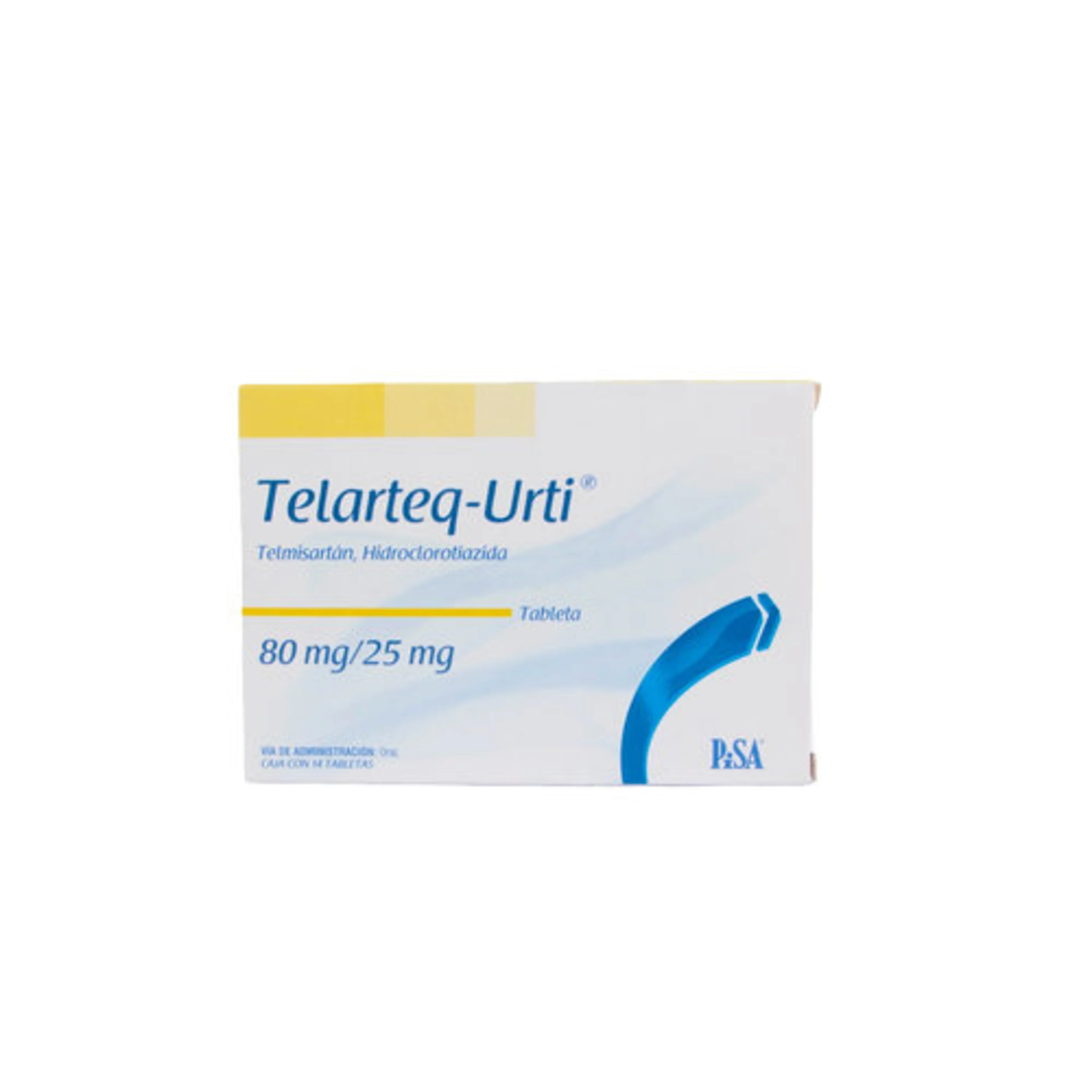 Telarteq-Urti 80/25 Mg Con 14 Tabletas
