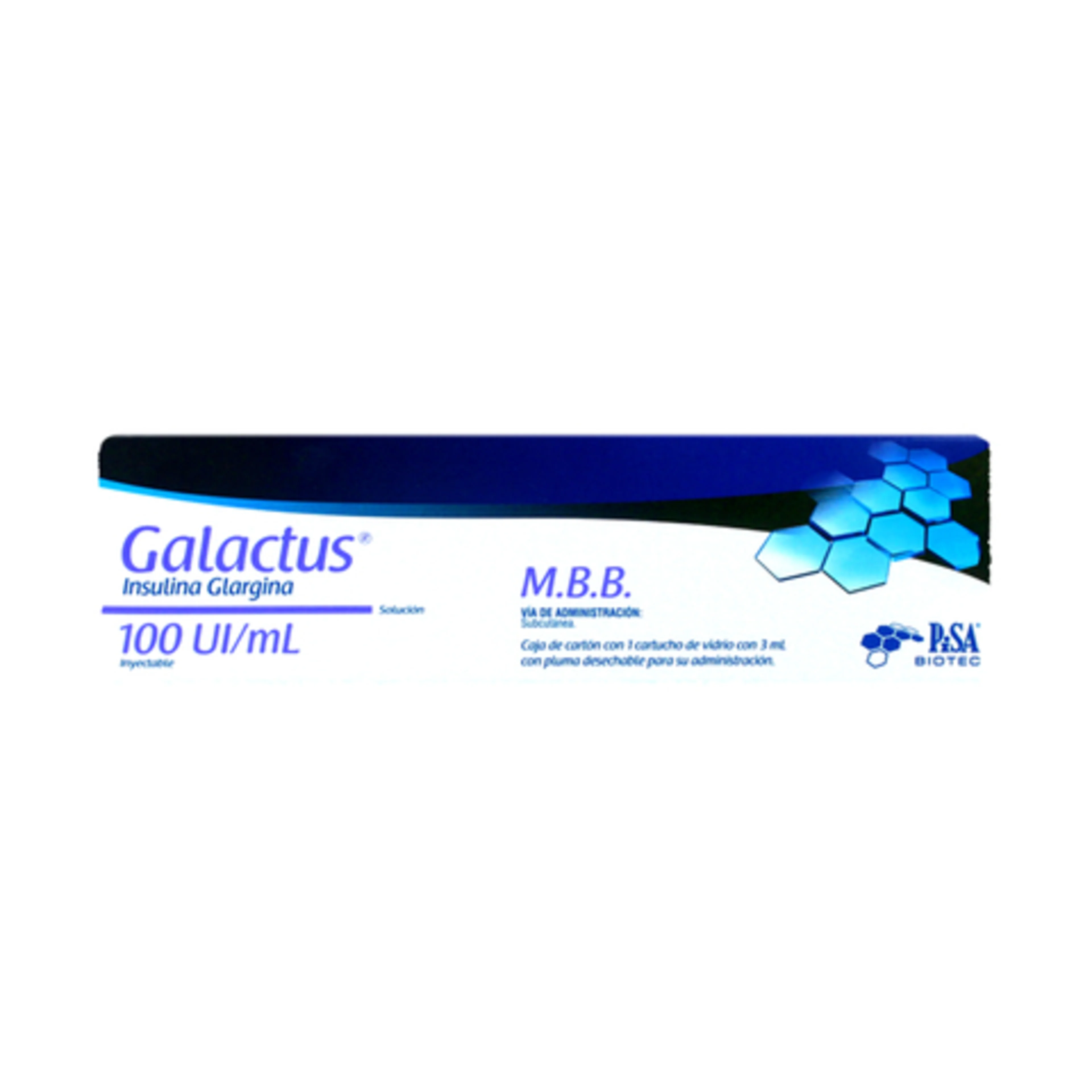 Galactus 100 Ui Con 1 Cartucho De Vidrio Y Pluma