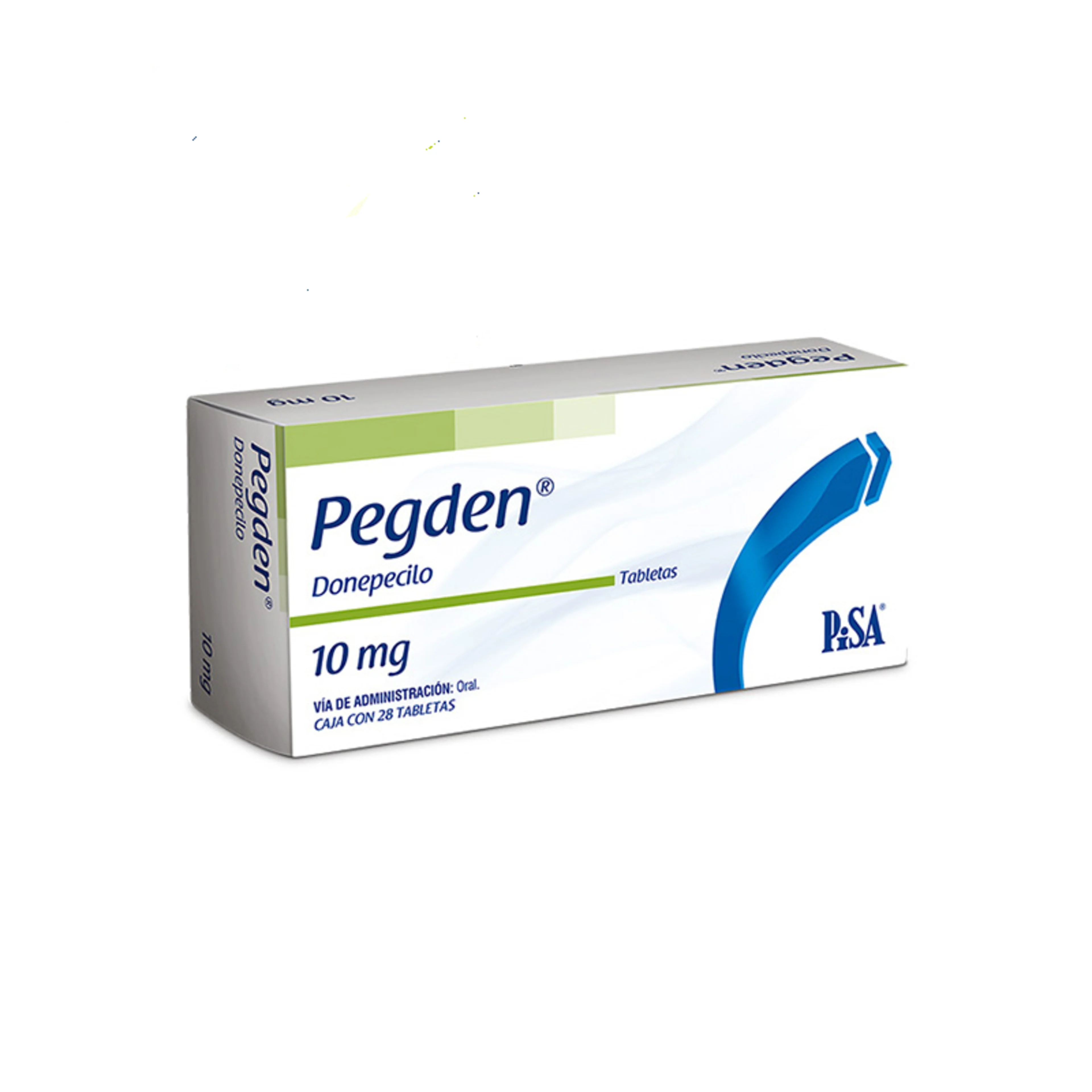 Pegden 10 Mg Con 28 Tabletas