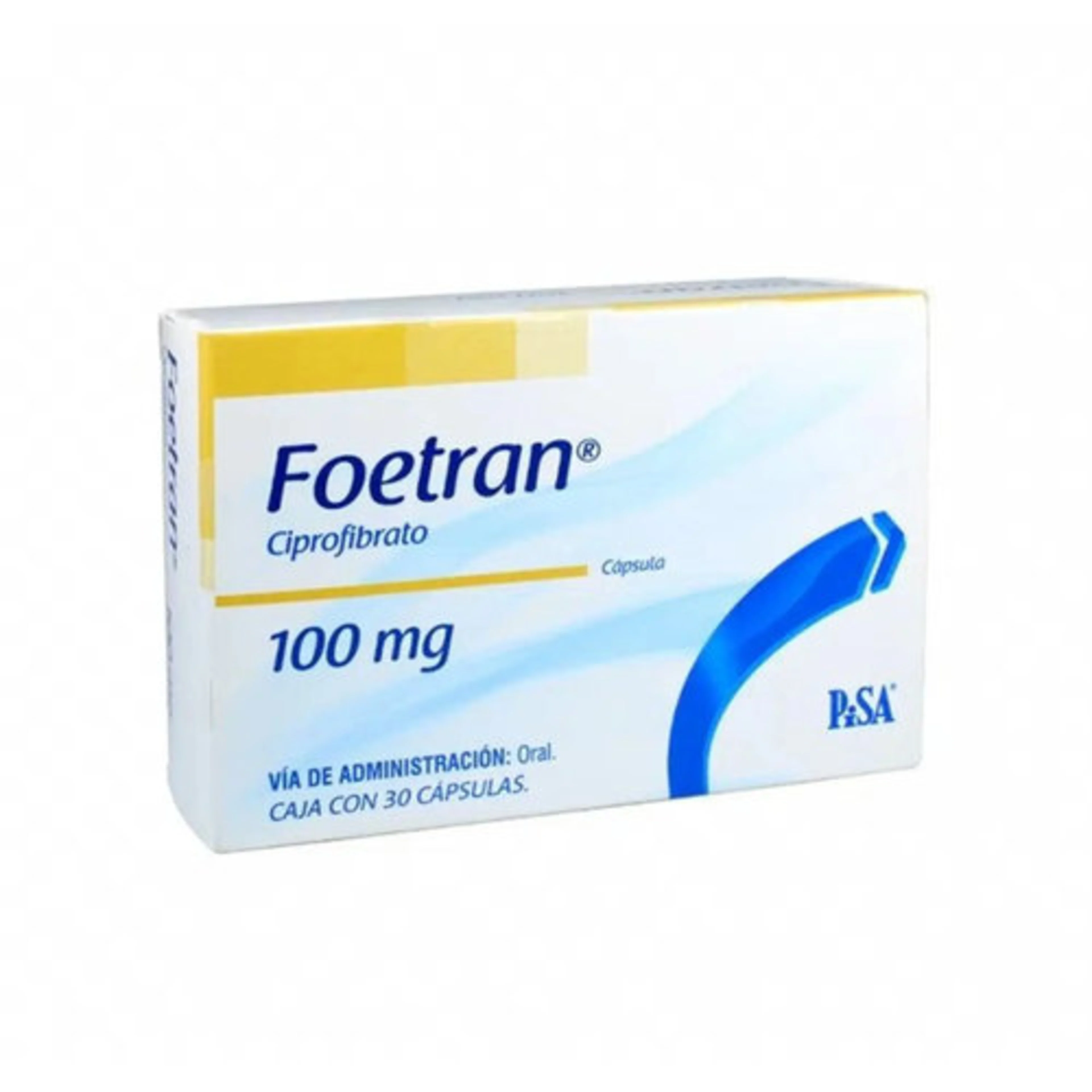 Foetran 100 Mg Con 30 Cápsulas