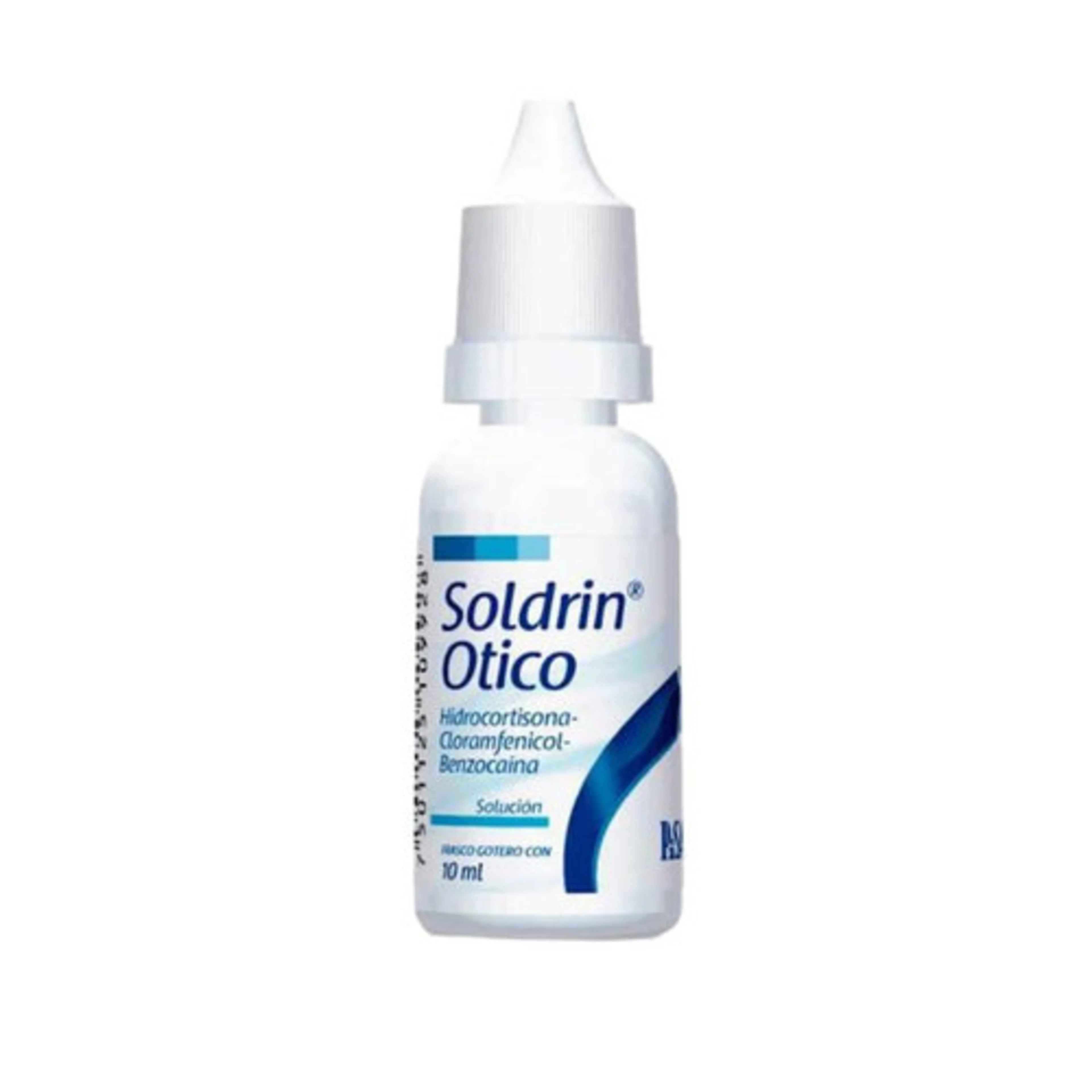 Benzocaína, Cloranfenicol, Hidrocortisona 10/25/20 Mg Con 10 Ml