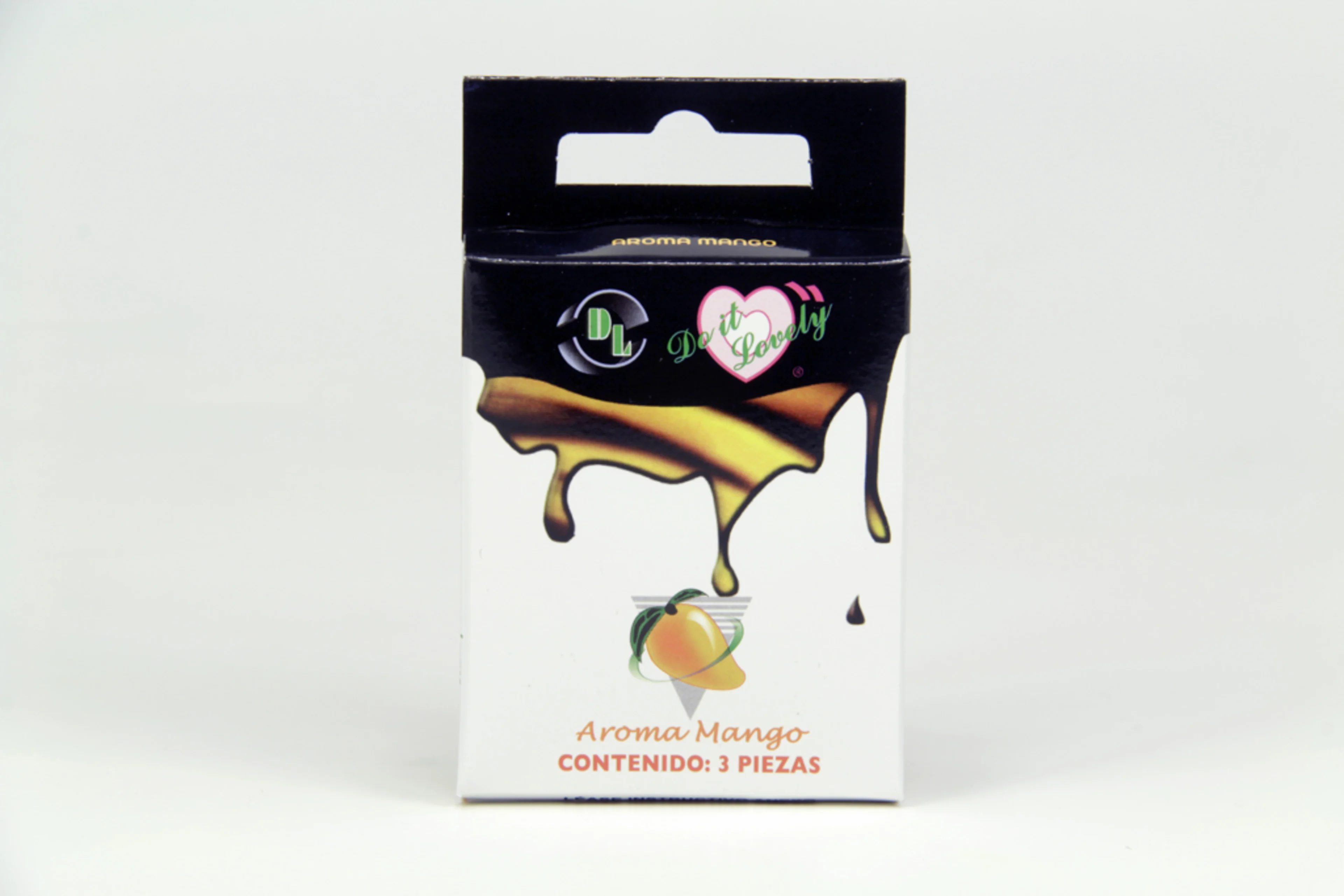 Dl Condones Aroma Mango Con 3 Piezas
