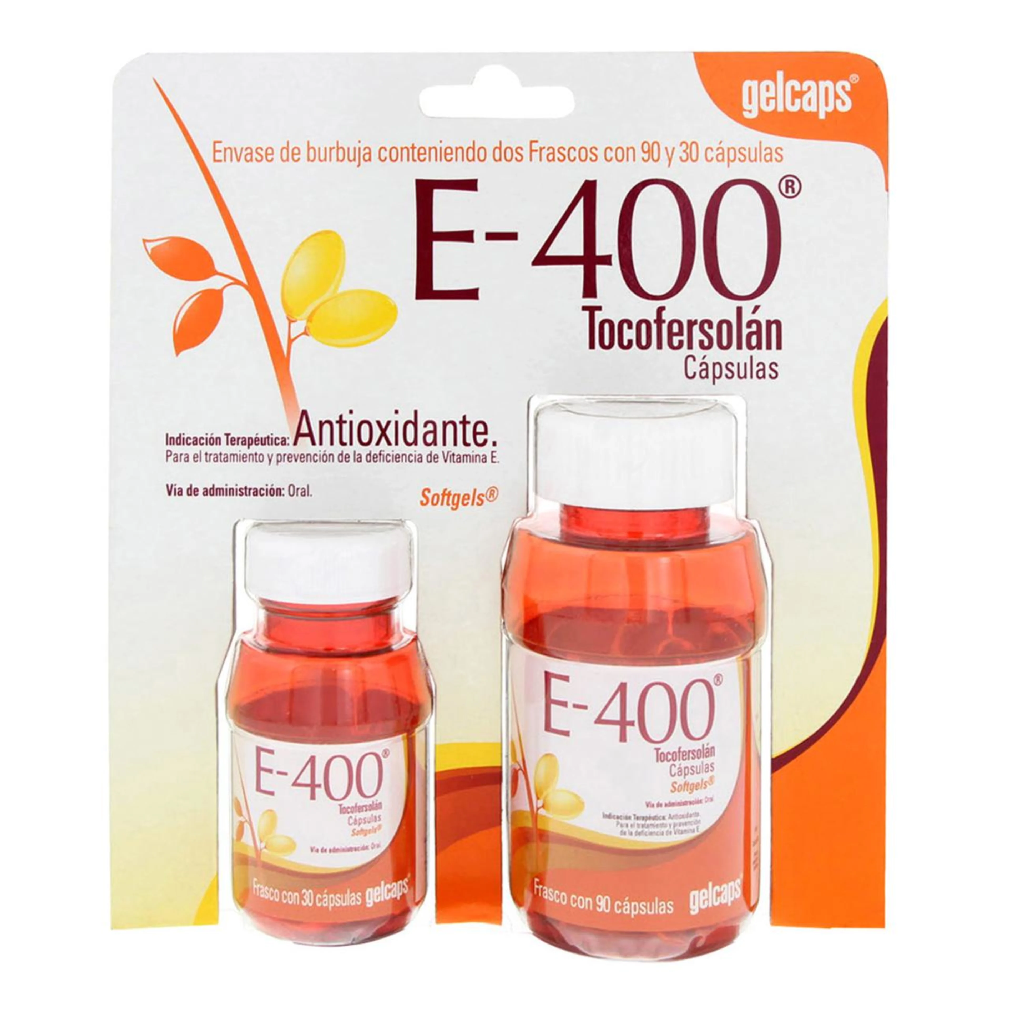 E-400 Con 120 Cápsulas