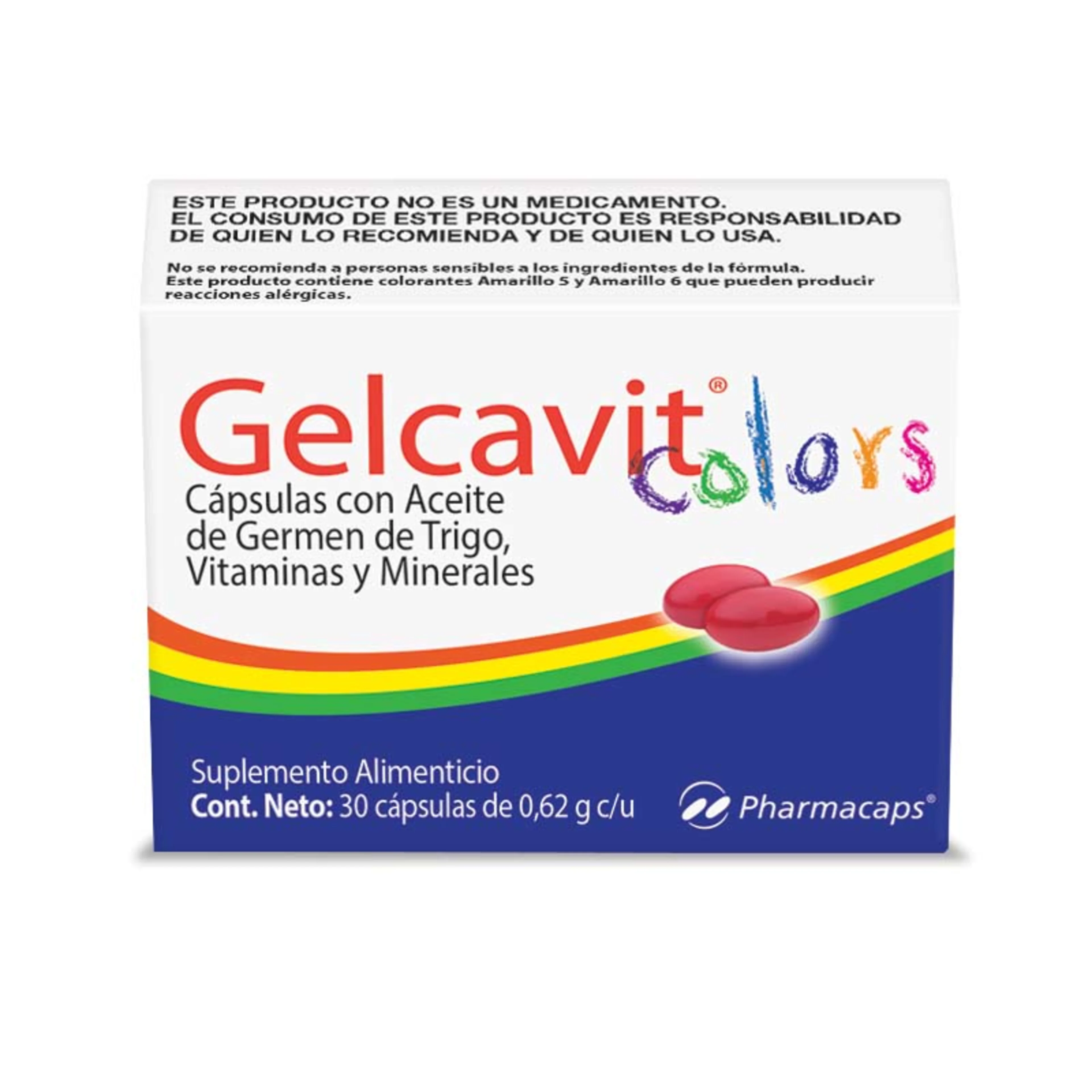 Gelcavit Colors con 30 Cápsulas