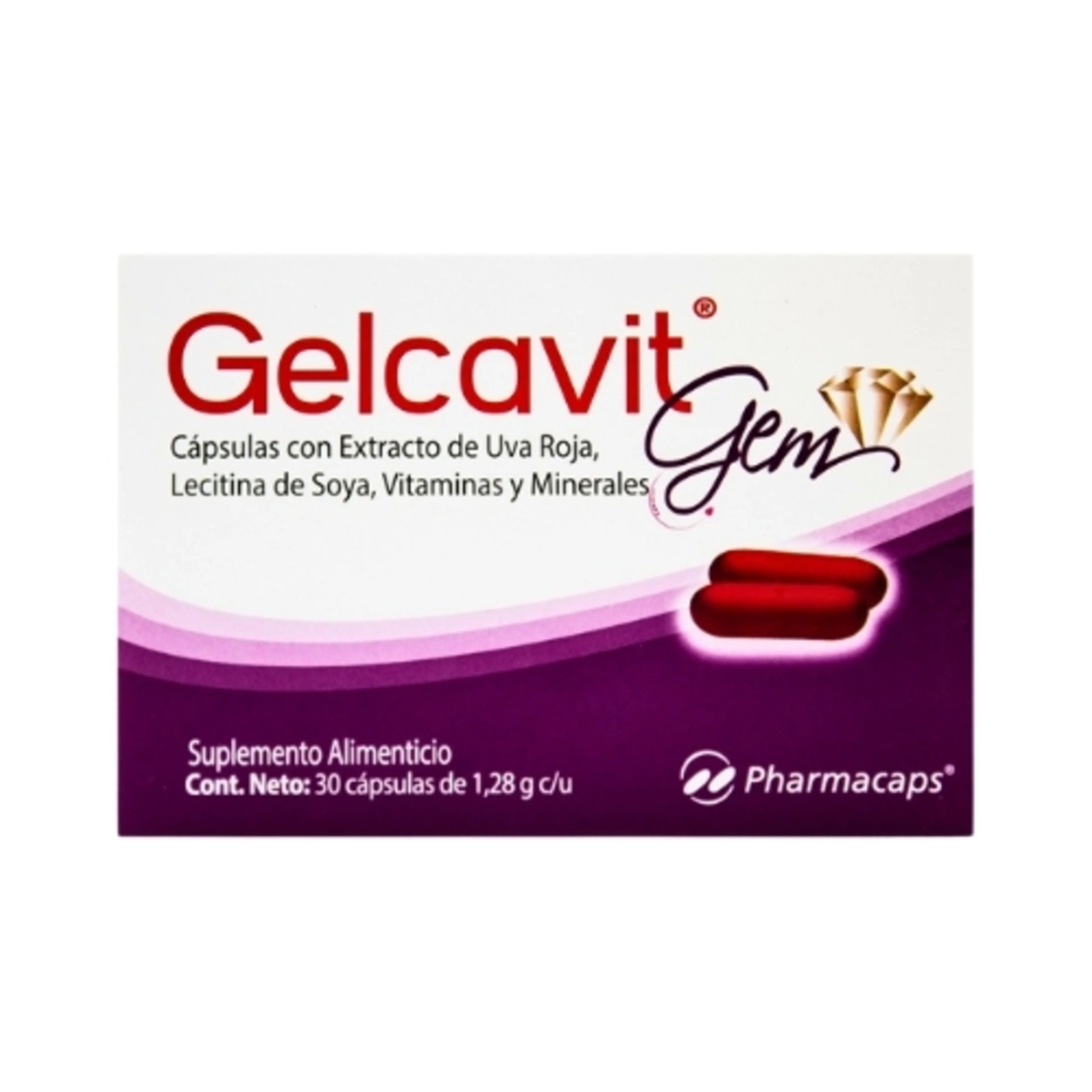 Gelcavit Gem con 30 Cápsulas