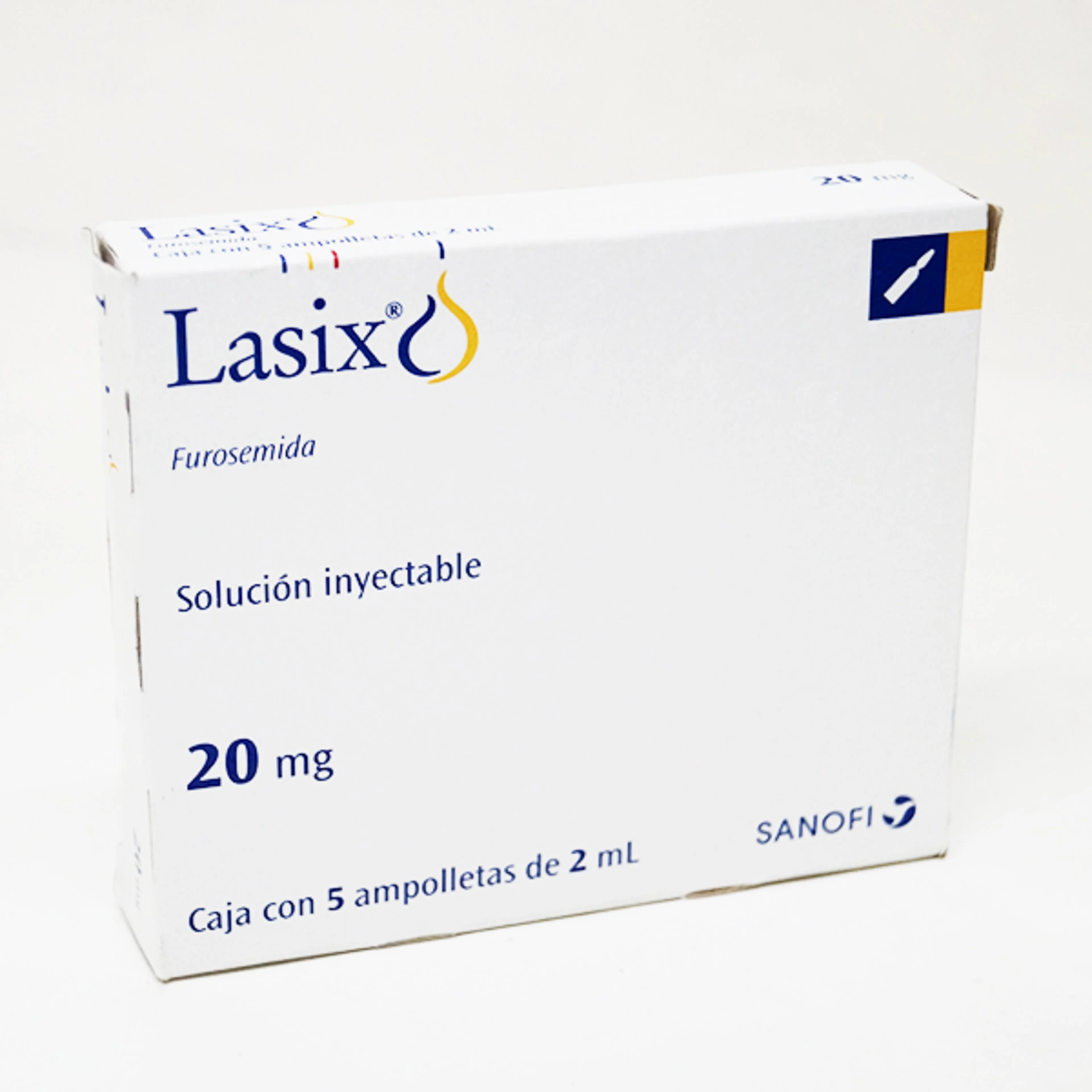 Lasix 20 Mg Con 5 Ampolletas