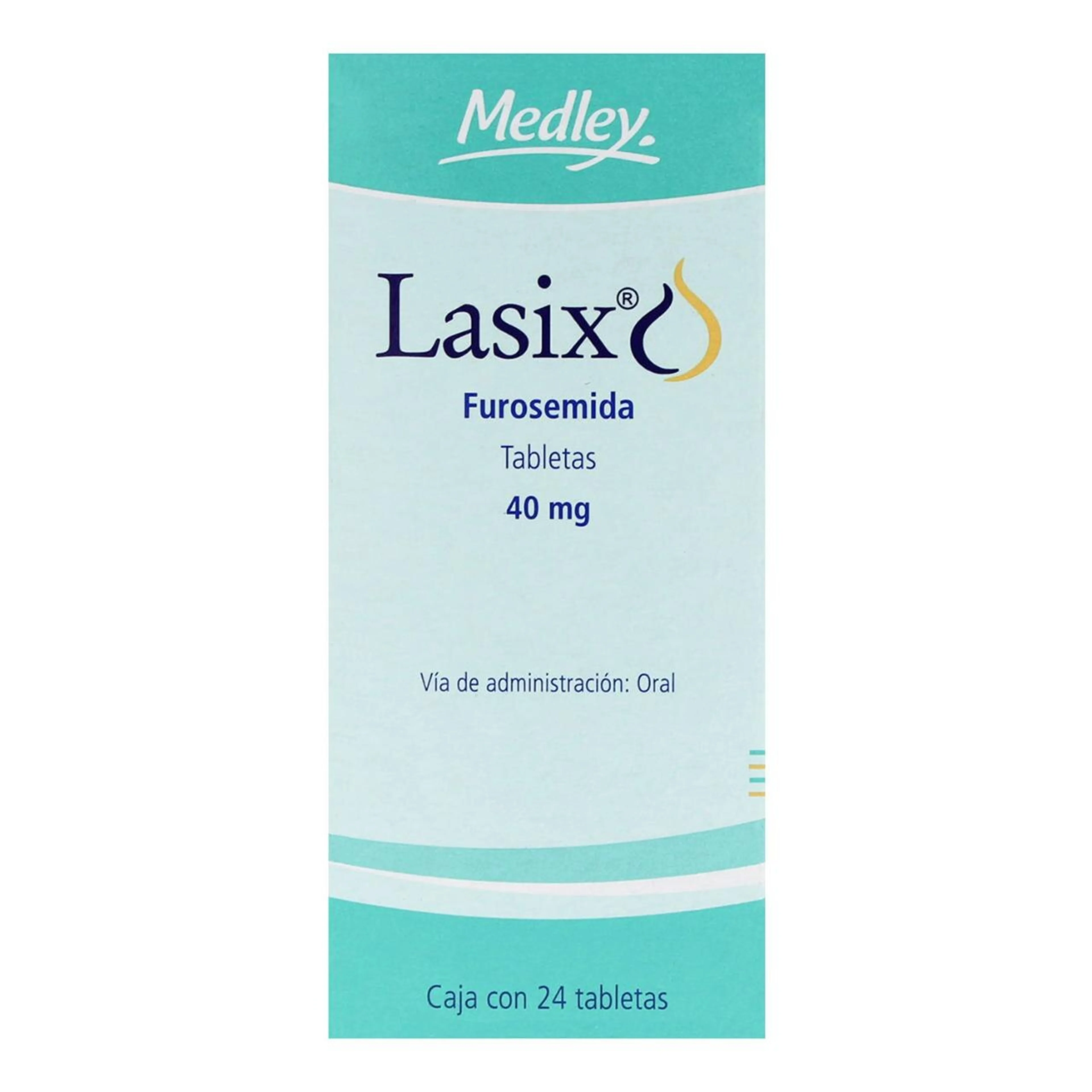 Lasix 40 Mg Con 24 Tabletas