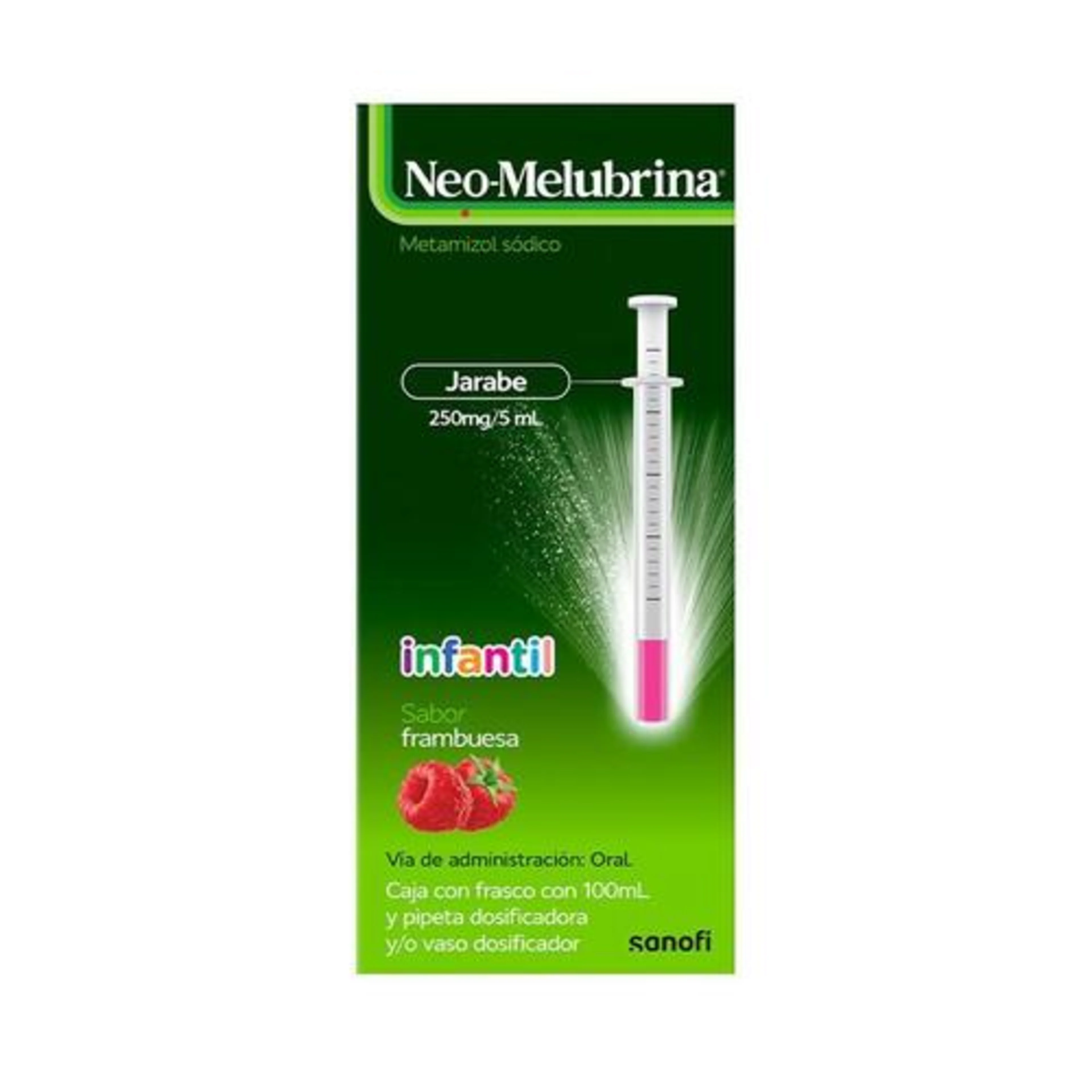Neo-Melubrina Jarabe Infantil Frambuesa 100 ml