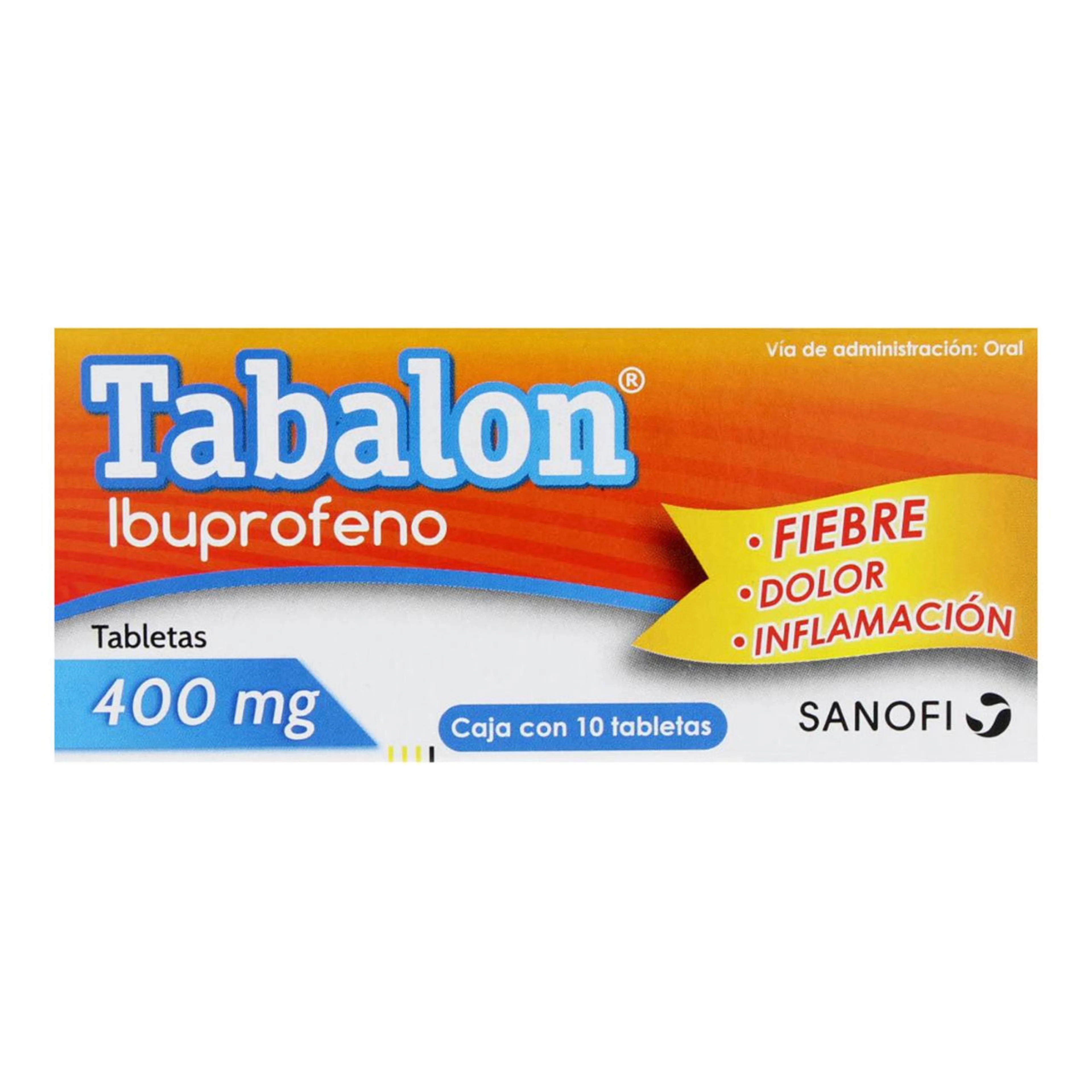 Tabalon 400 Mg Con 10 Tabletas