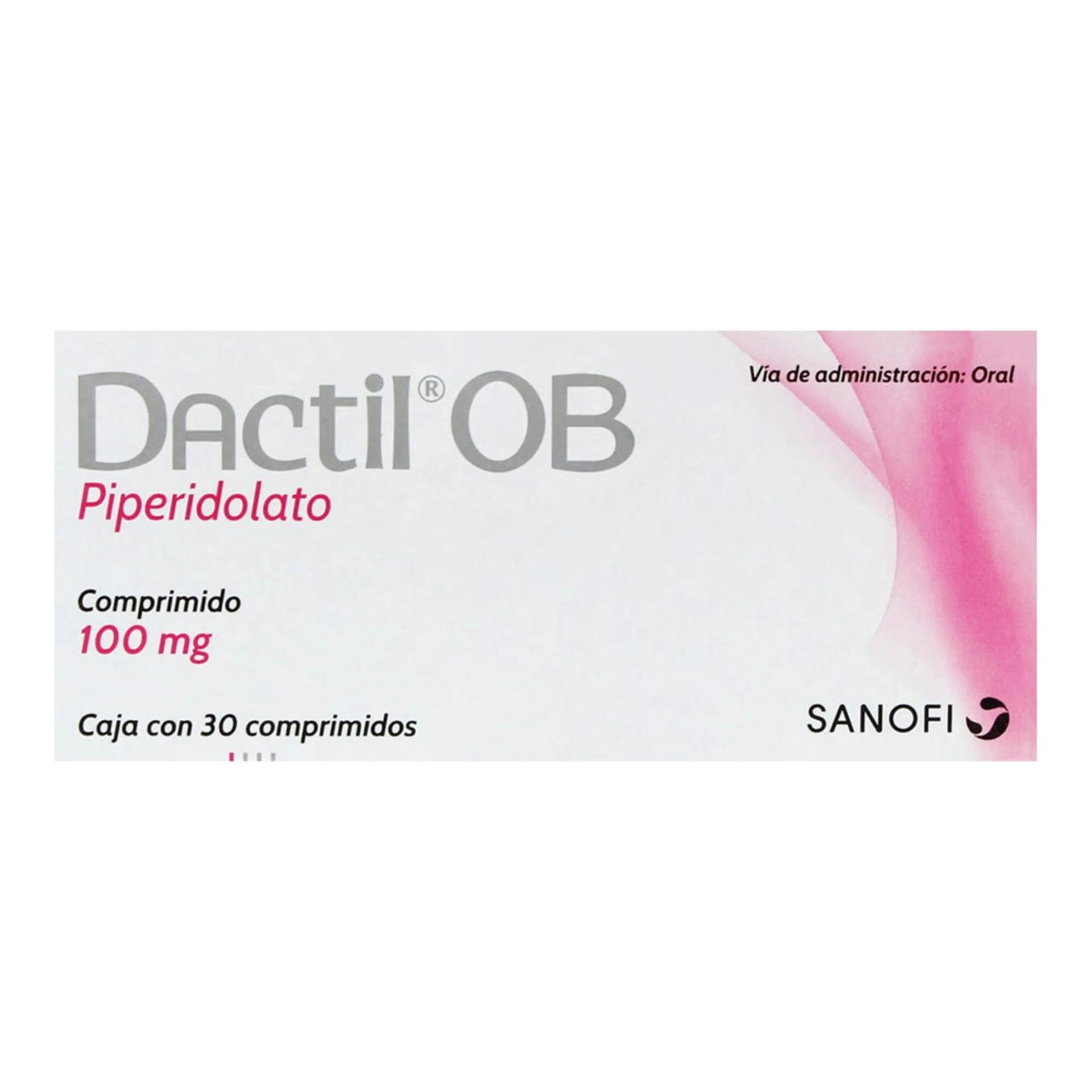 Dactil Ob 100 Mg Con 30 Comprimidos