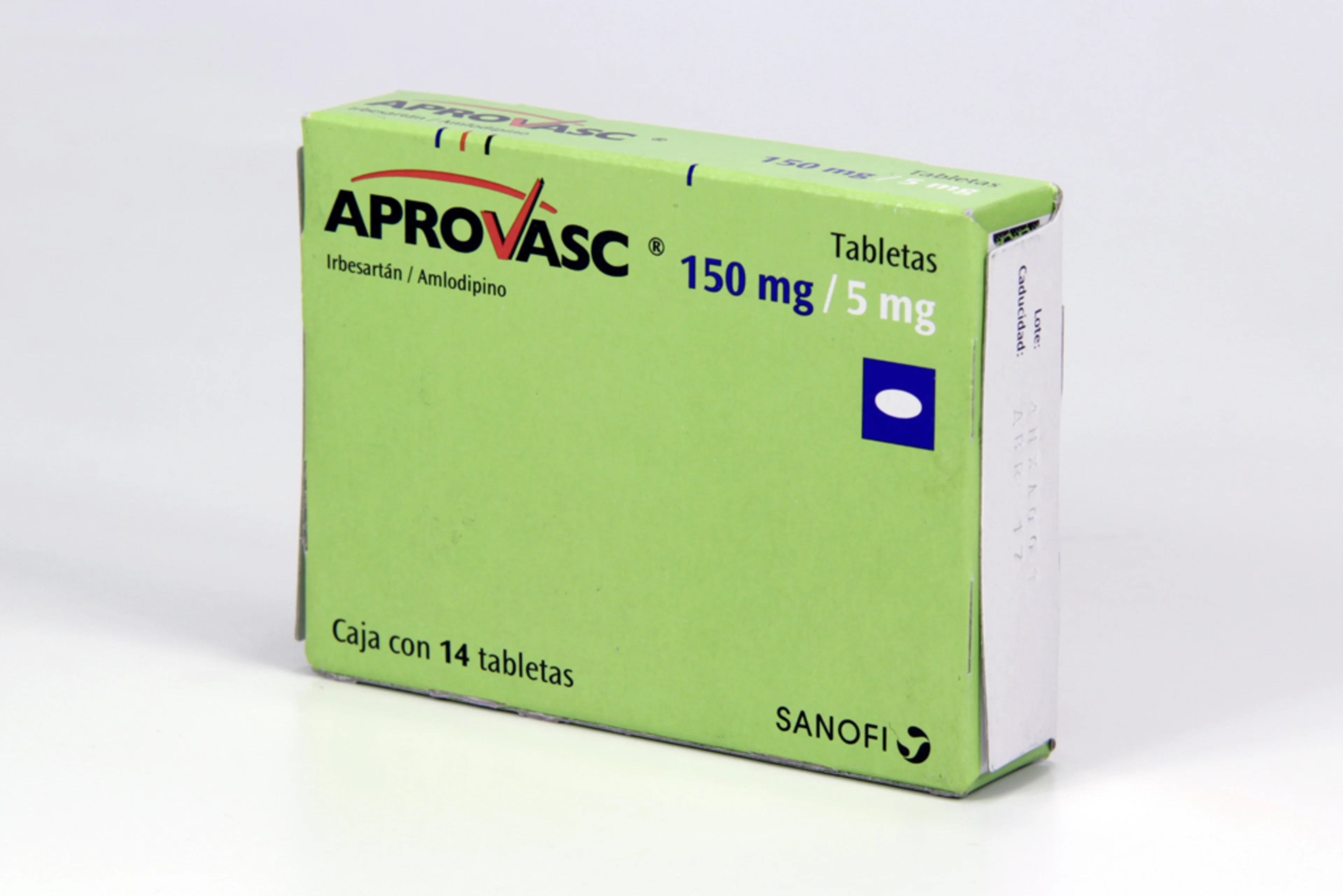 Aprovasc 150/5 Mg Con 14 Tabletas