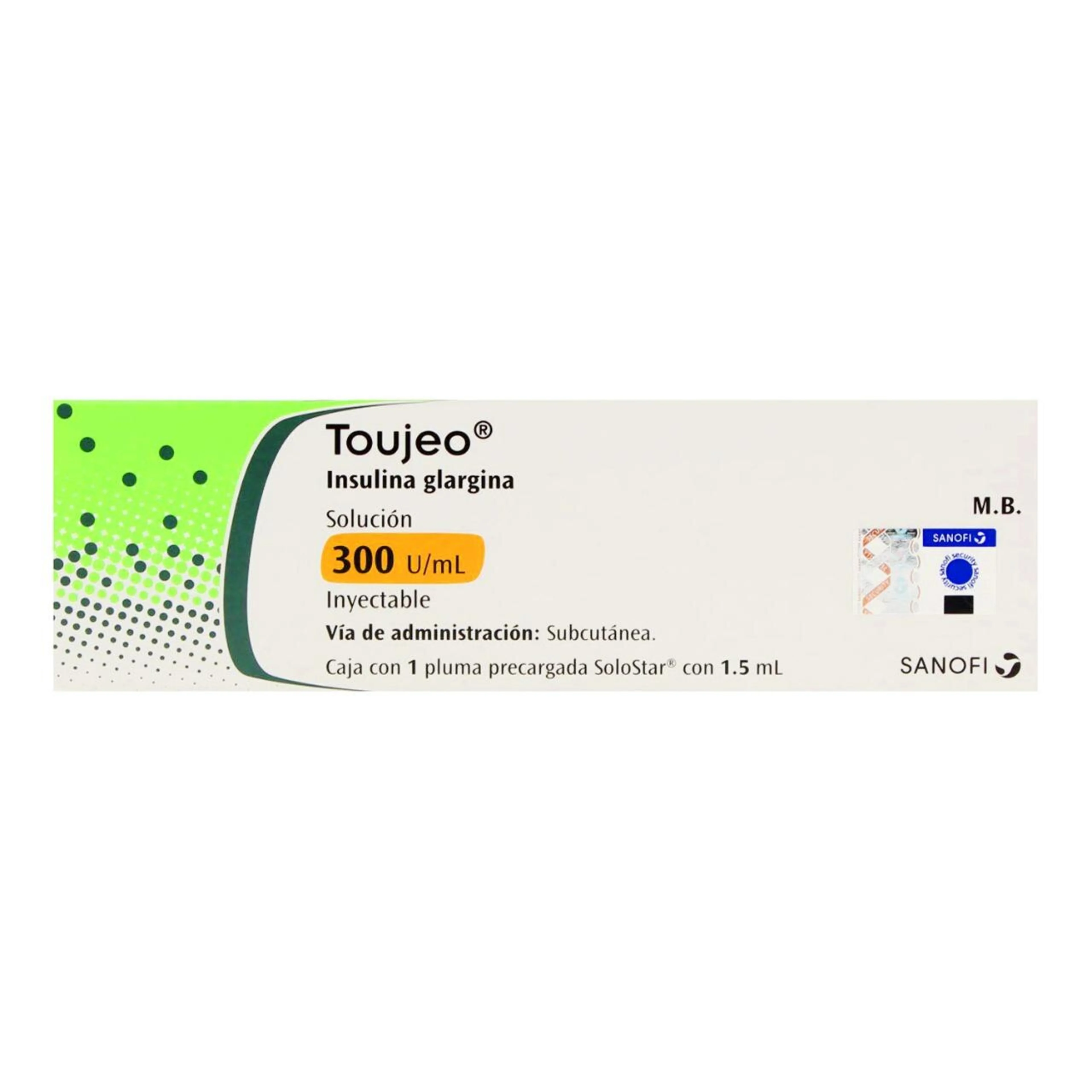 Toujeo 300 Ui Con 1 Pluma Precargada