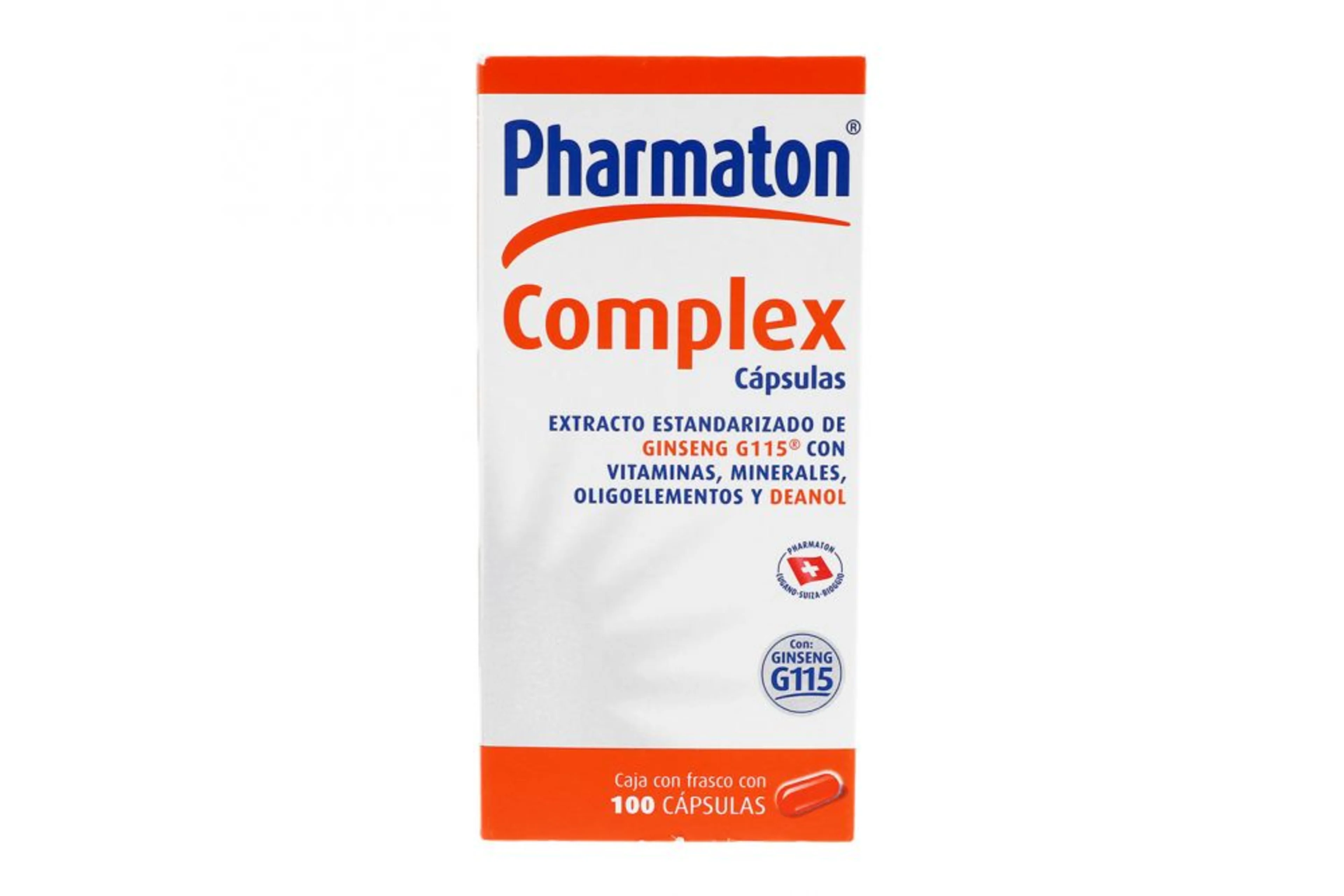 Pharmaton complex 100 cápsulas