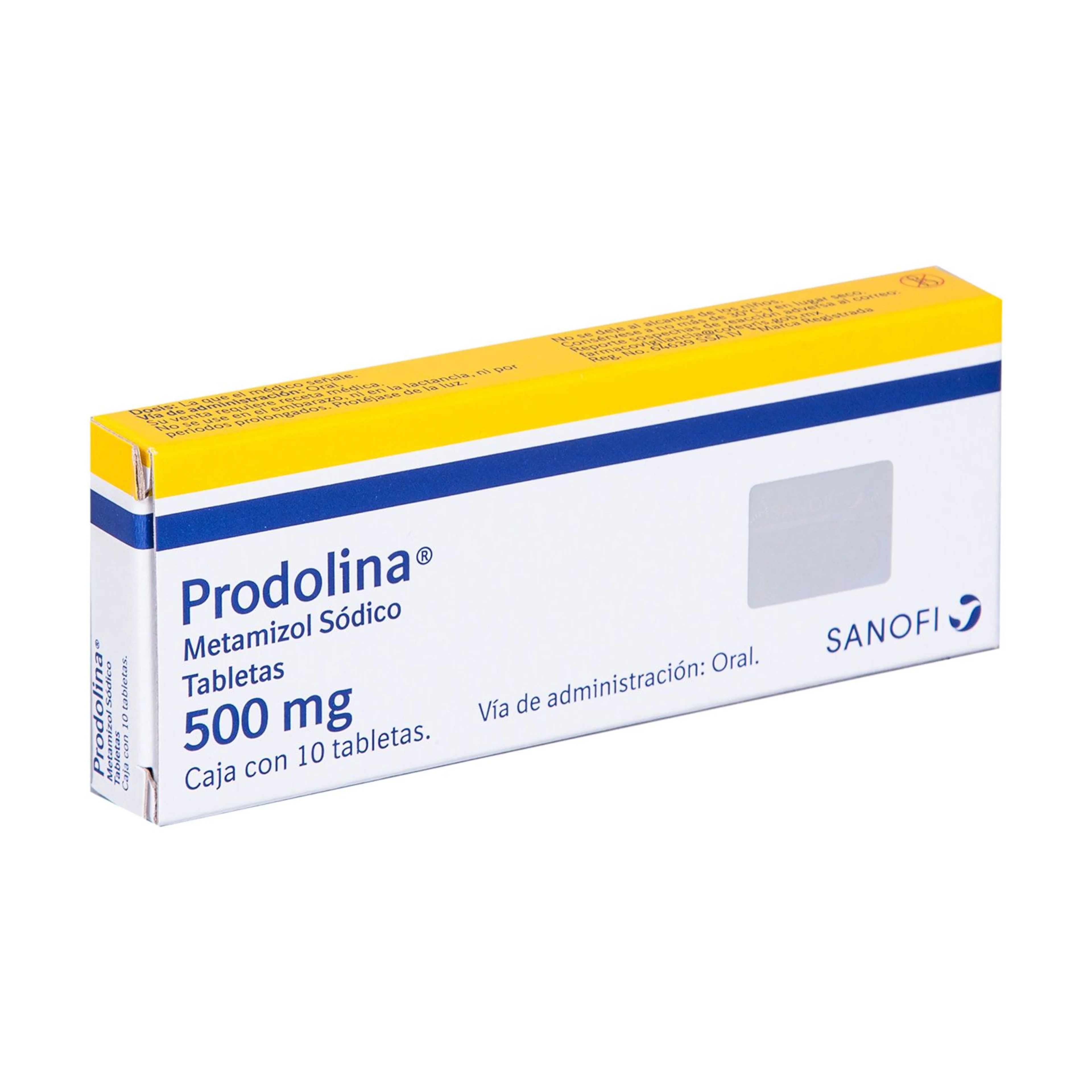 Prodolina 500 mg 10 tabletas