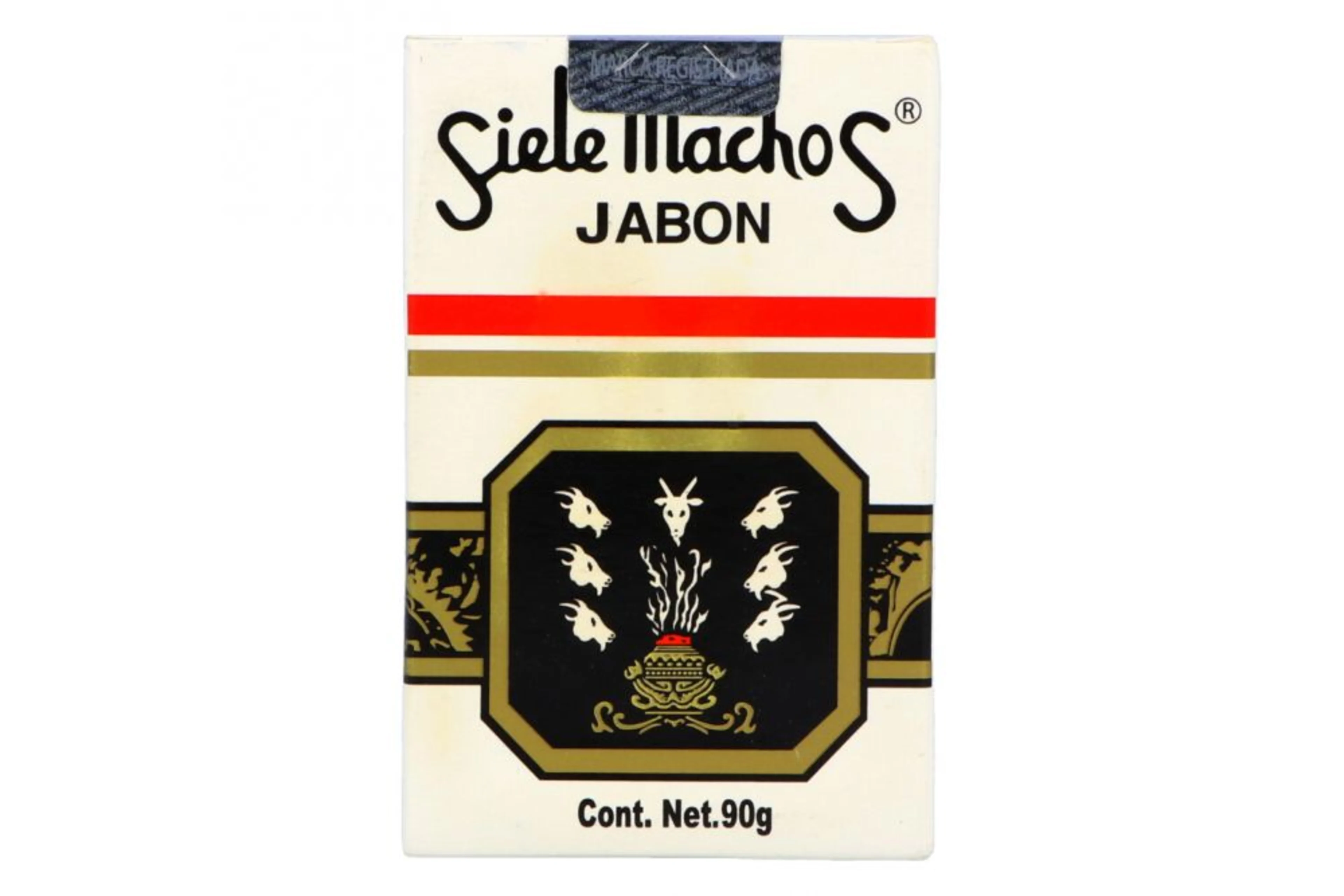 Siete Machos Jabón En Barra 90 Gr