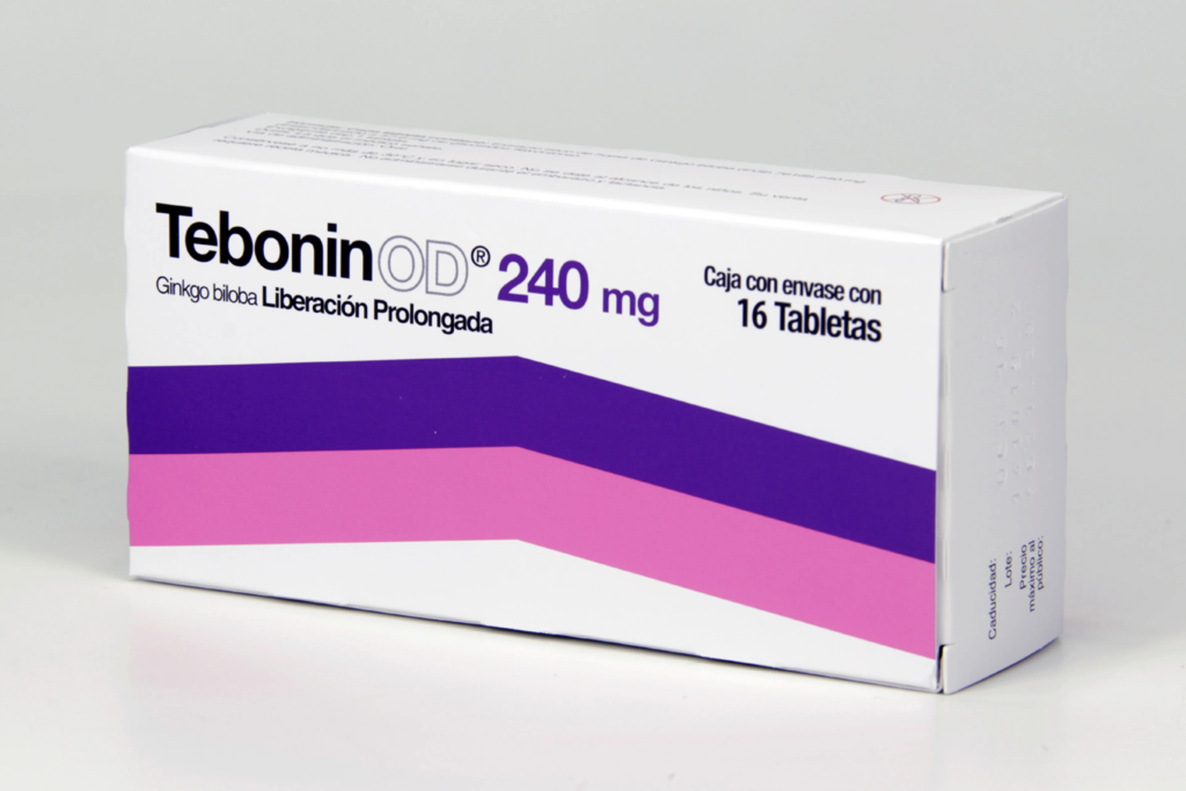 Tebonin OD con 16 Tabletas de 240 mg