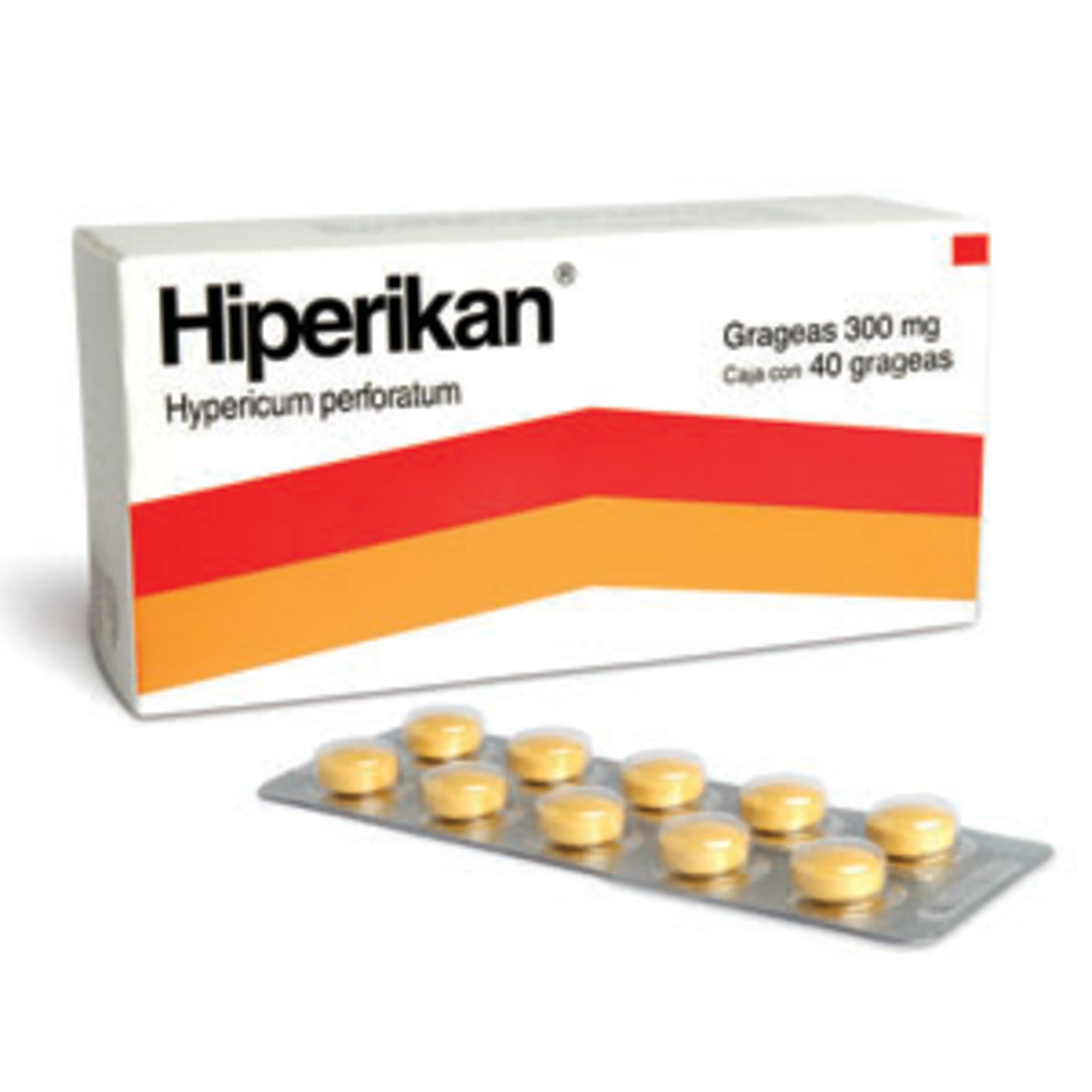 Hiperiken 300 Mg Con 40 Grageas