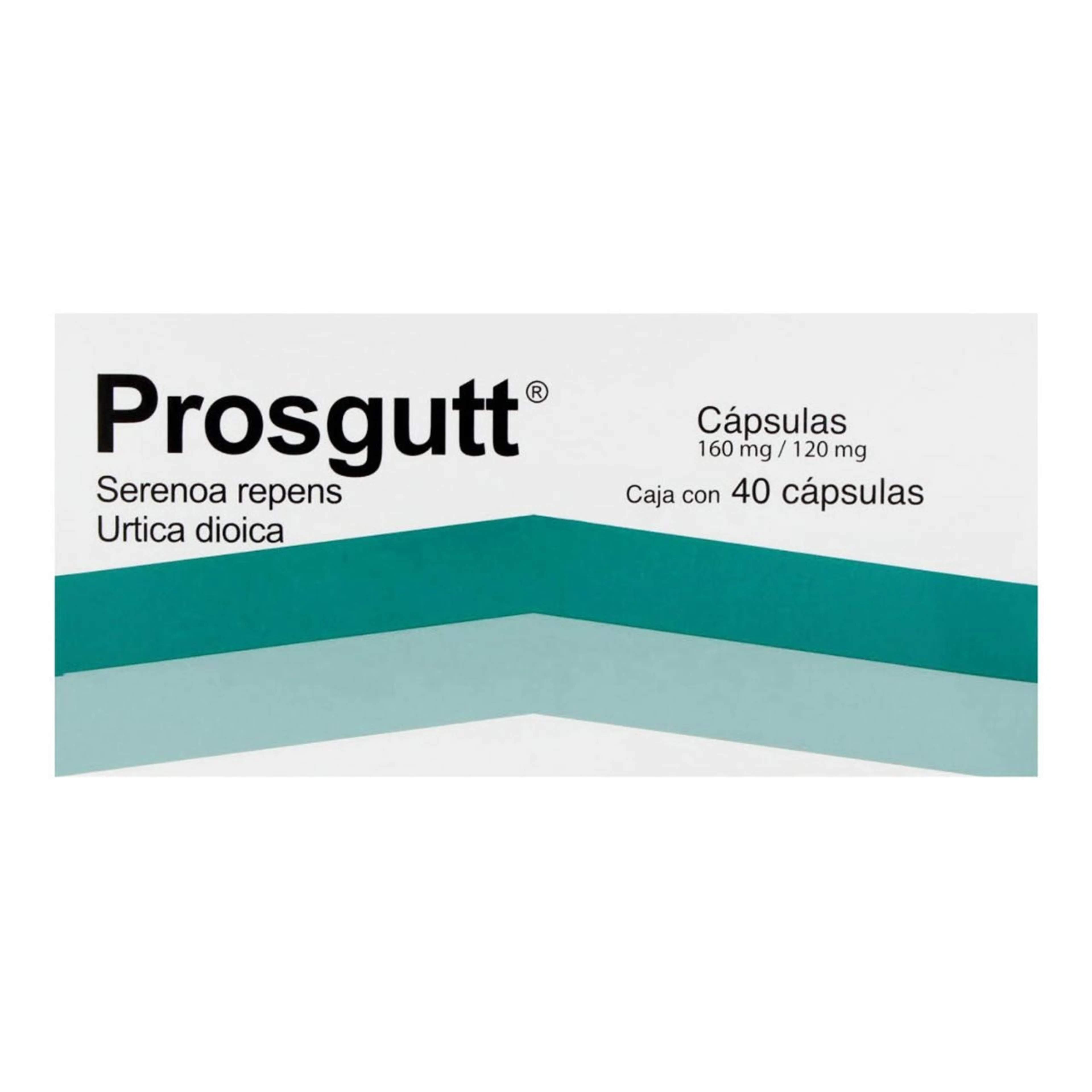 Prosgutt 160/120 Mg Con 40 Cápsulas