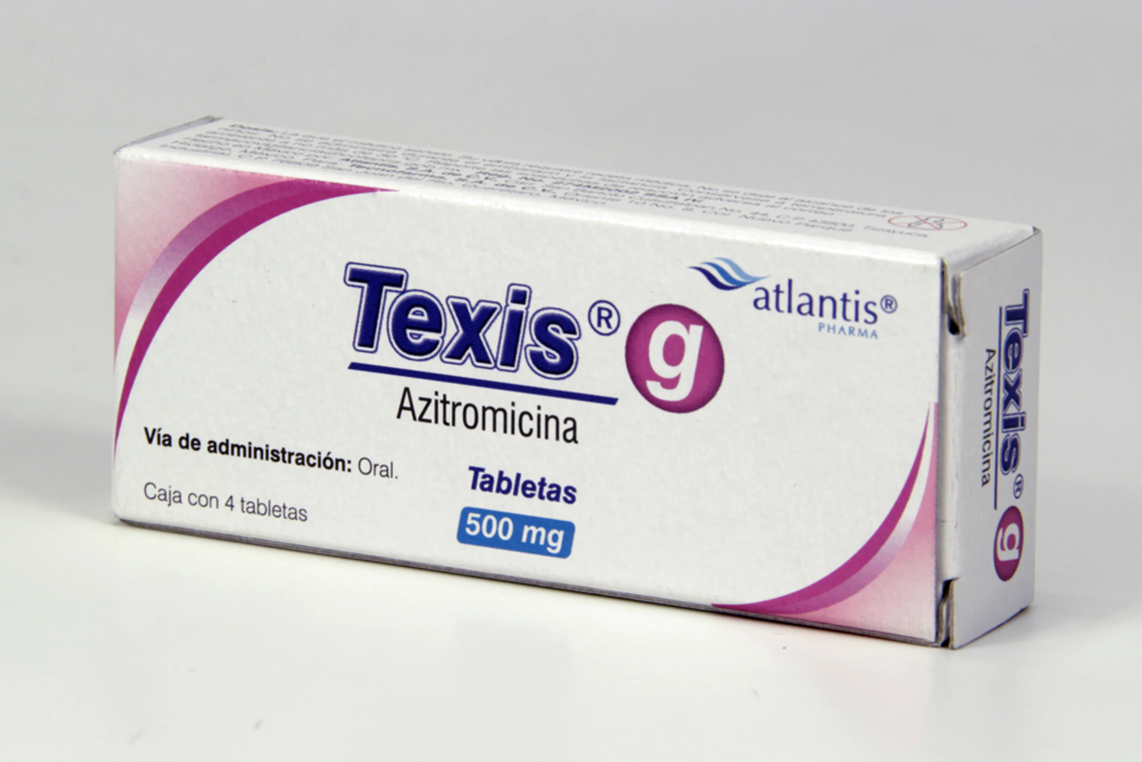 Texis g azitromicina 500 mg con 4 comprimidos