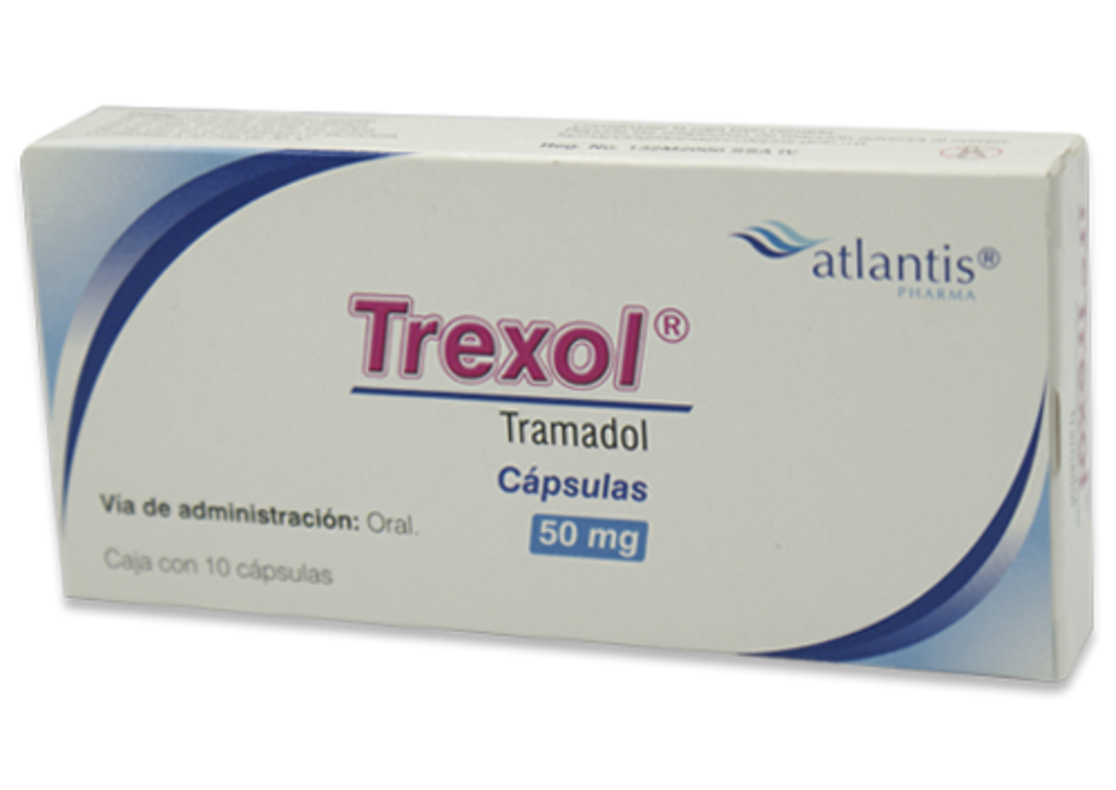 Trexol 50 Mg Con 10 Cápsulas