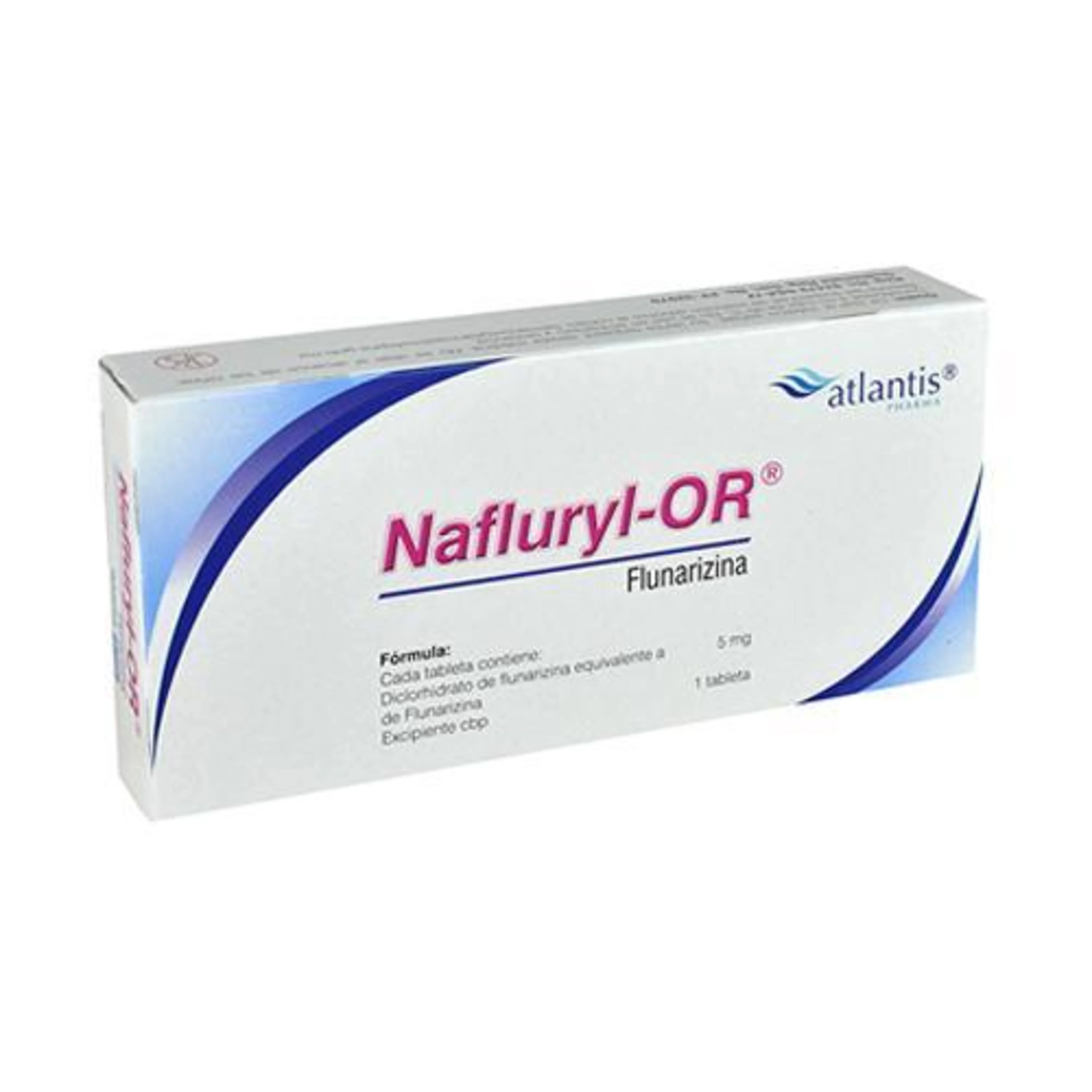 Nafluryl-Or 5 Mg Con 20 Tabletas