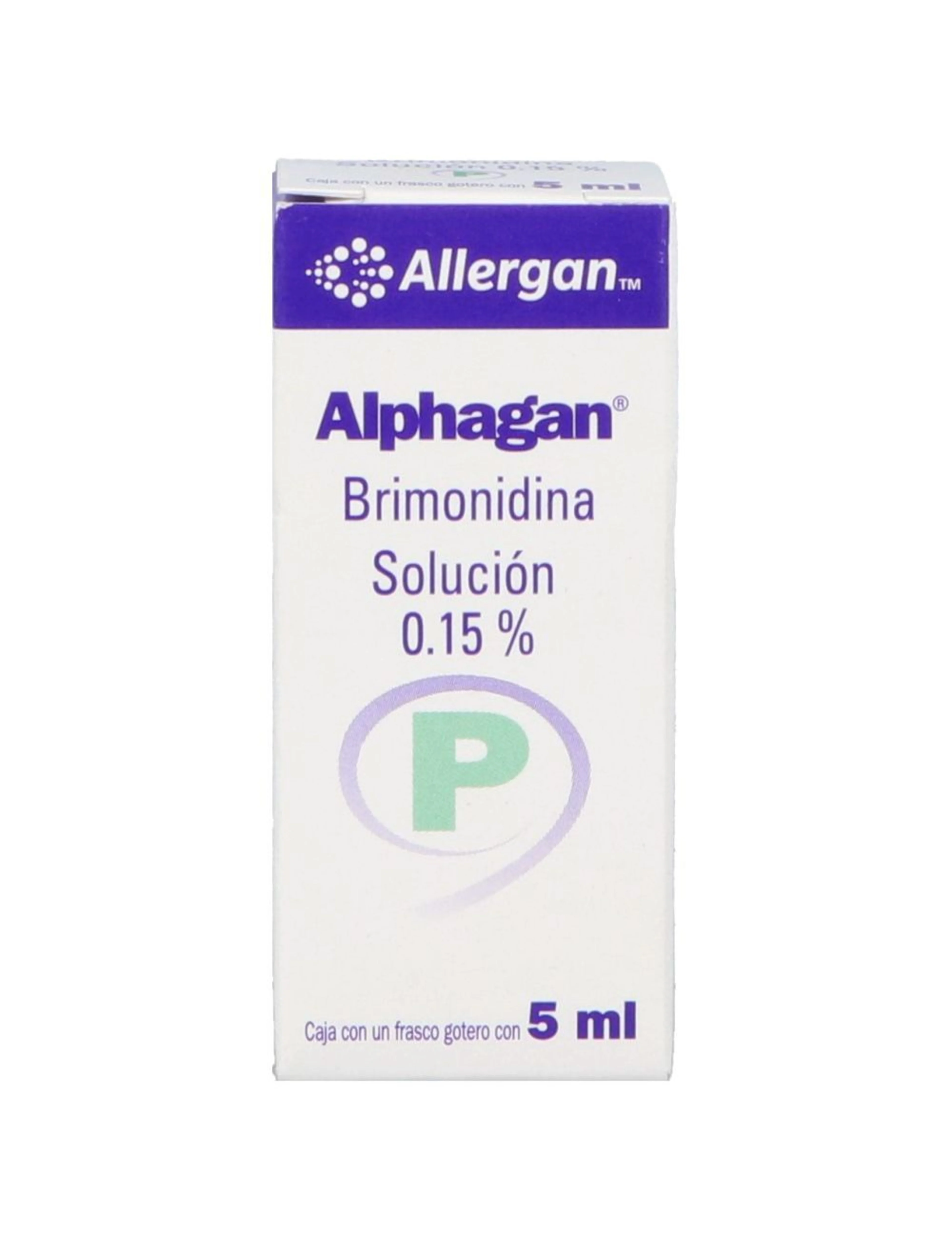 Alphagan 0.15% Solución Oftálmica Con 5 Ml