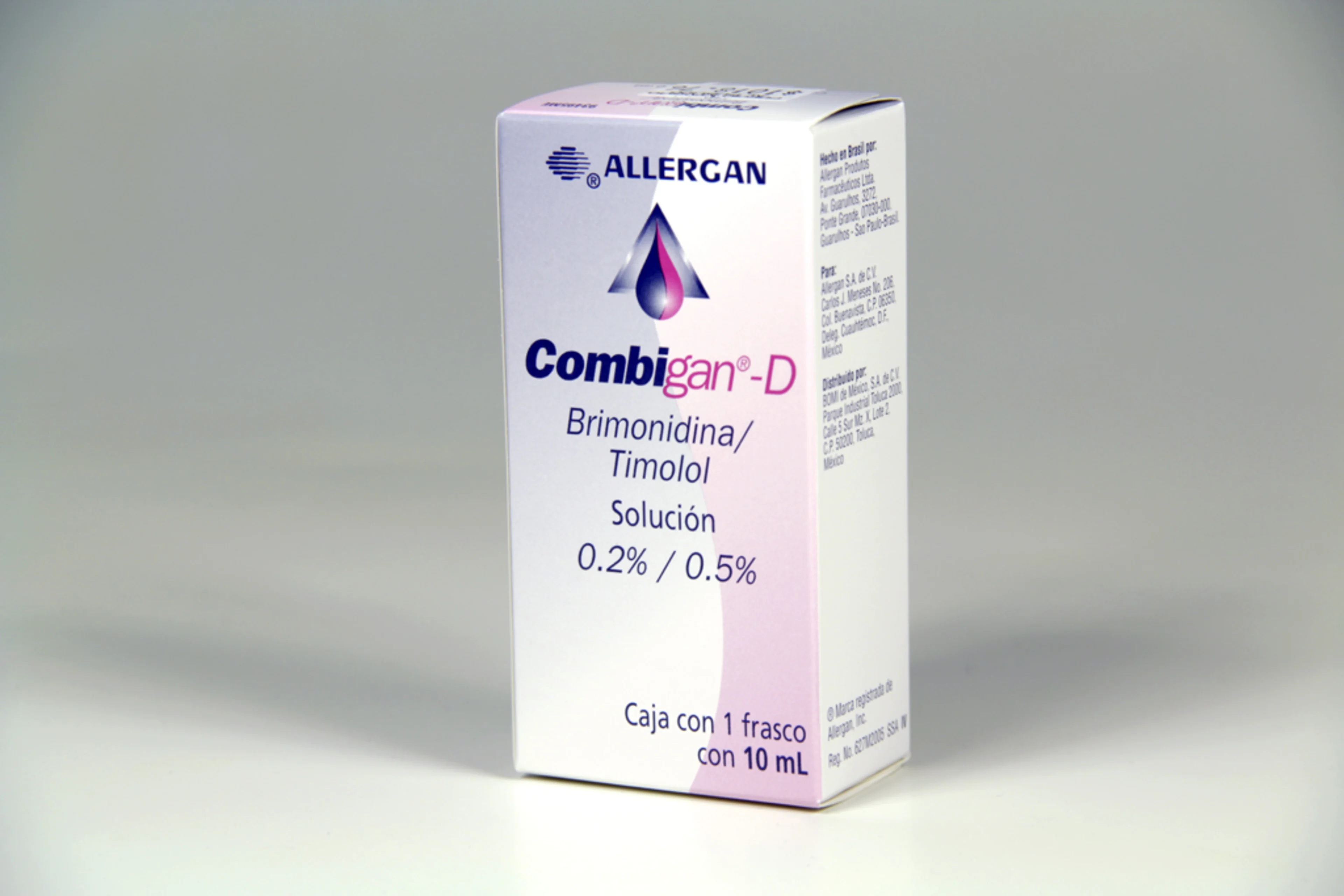 Combigan-D 0.2/0.5 % Solución Oftálmica Con 10 Ml