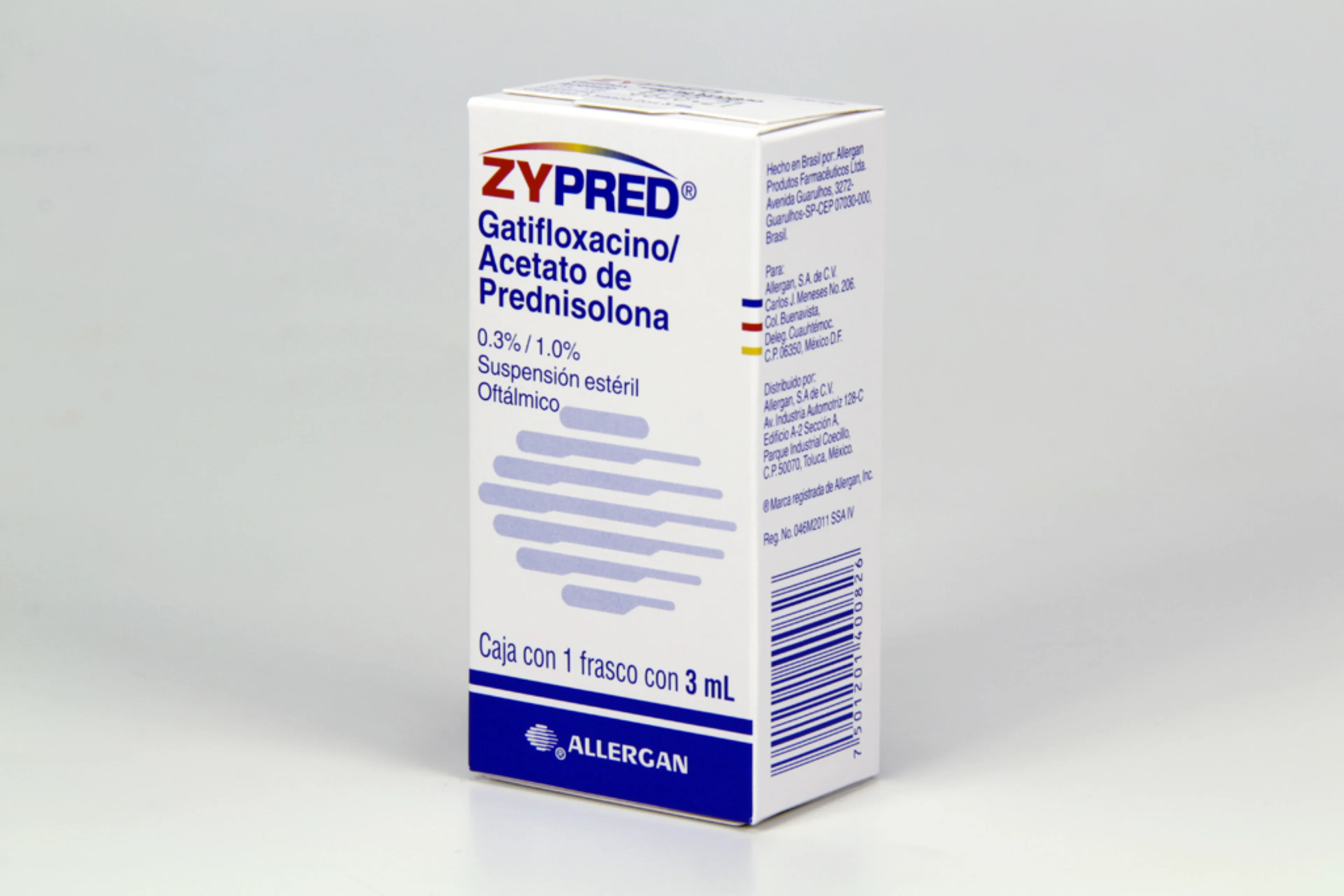 Zypred 0.3/1% Con 3 Ml De Suspensión