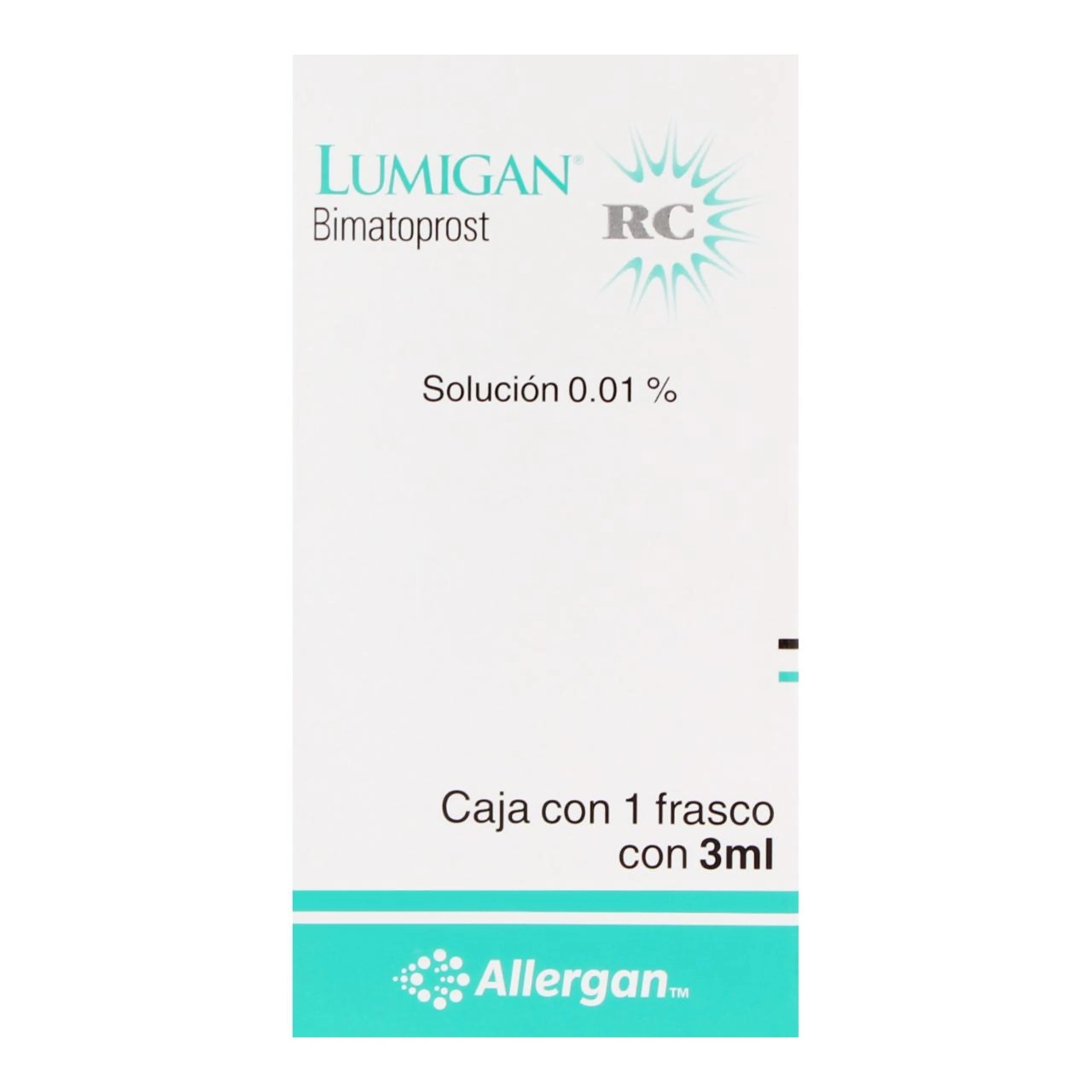 Lumigan Rc 0.01% Solución Oftálmica Con 3 Ml