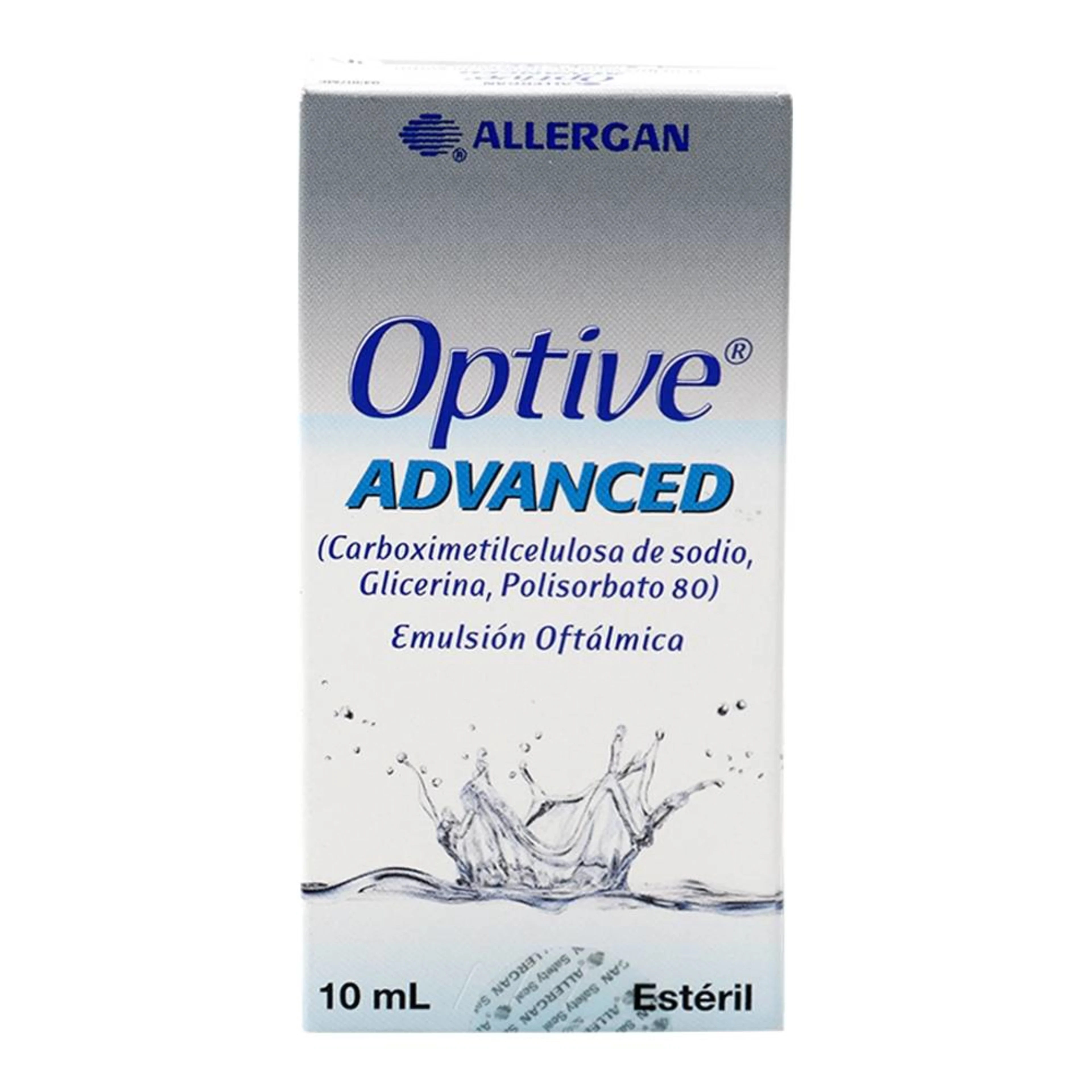 Optive Advanced Emulsión Oftálmica Con 10 Ml