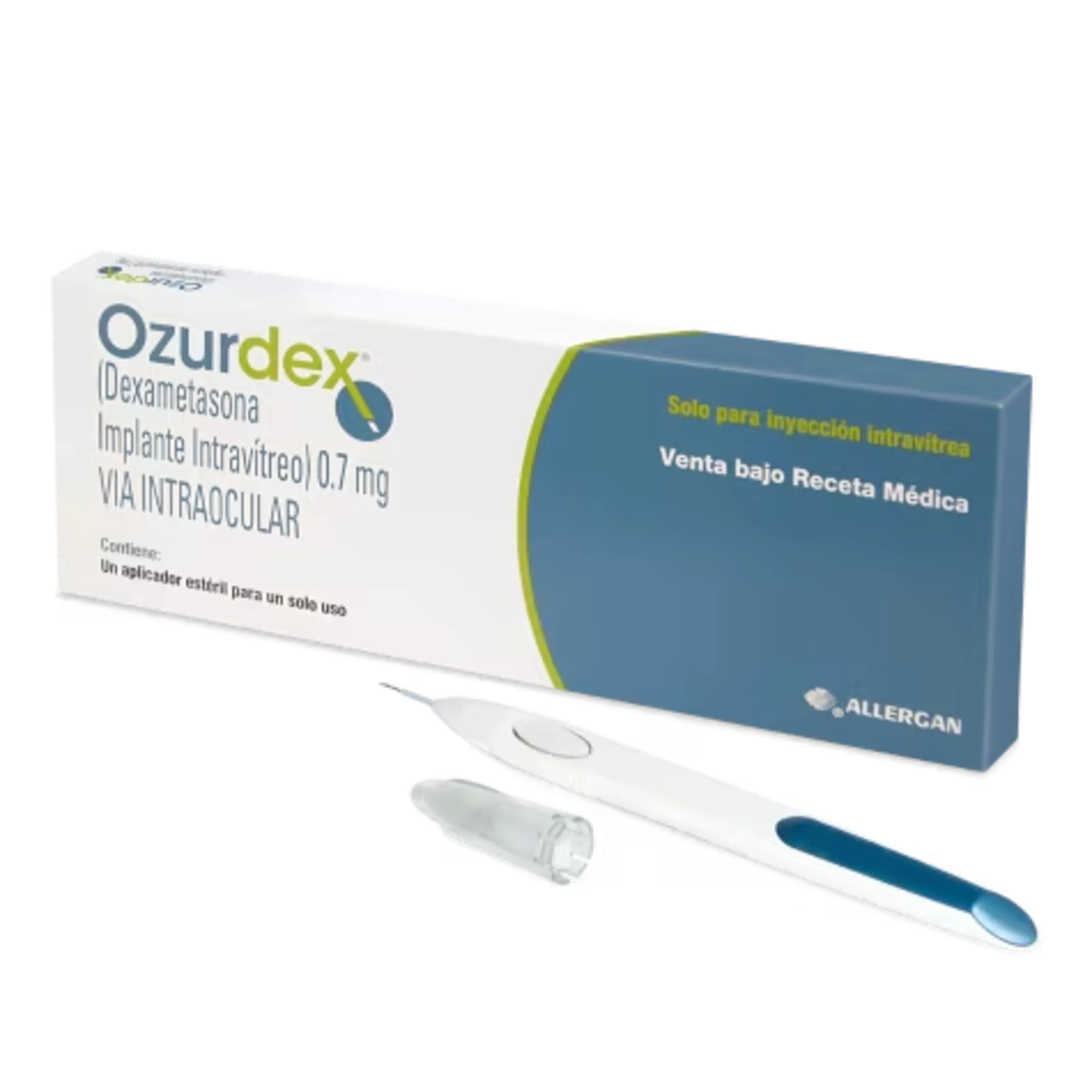 Ozurdex dexametasona 0.7 mg con 1 implante intravítreol