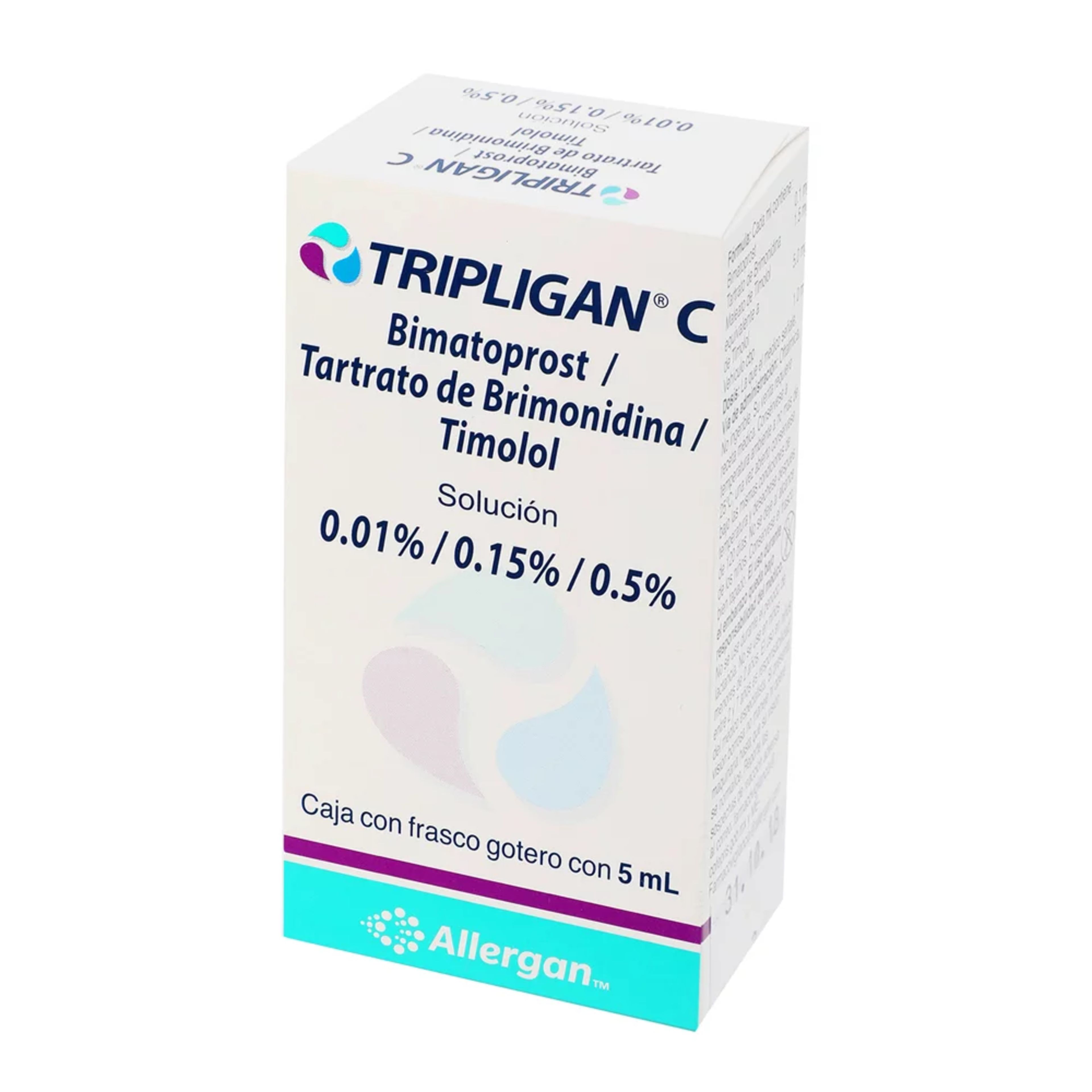 Tripligan C 0.01%/0.15%/0.5% Solución Oftálmica Con 5 Ml