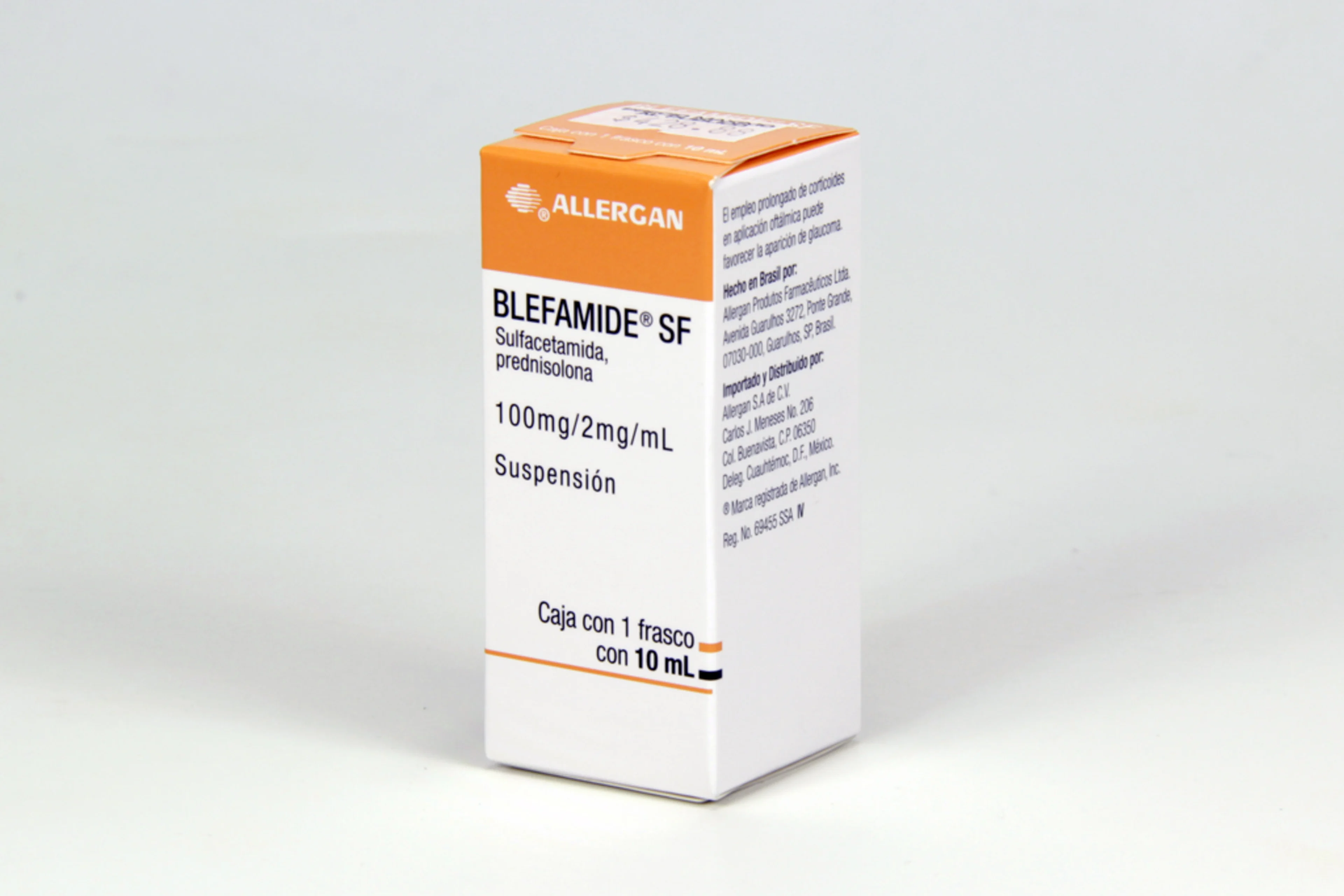 Blefamide sf suspensión frasco 10ml