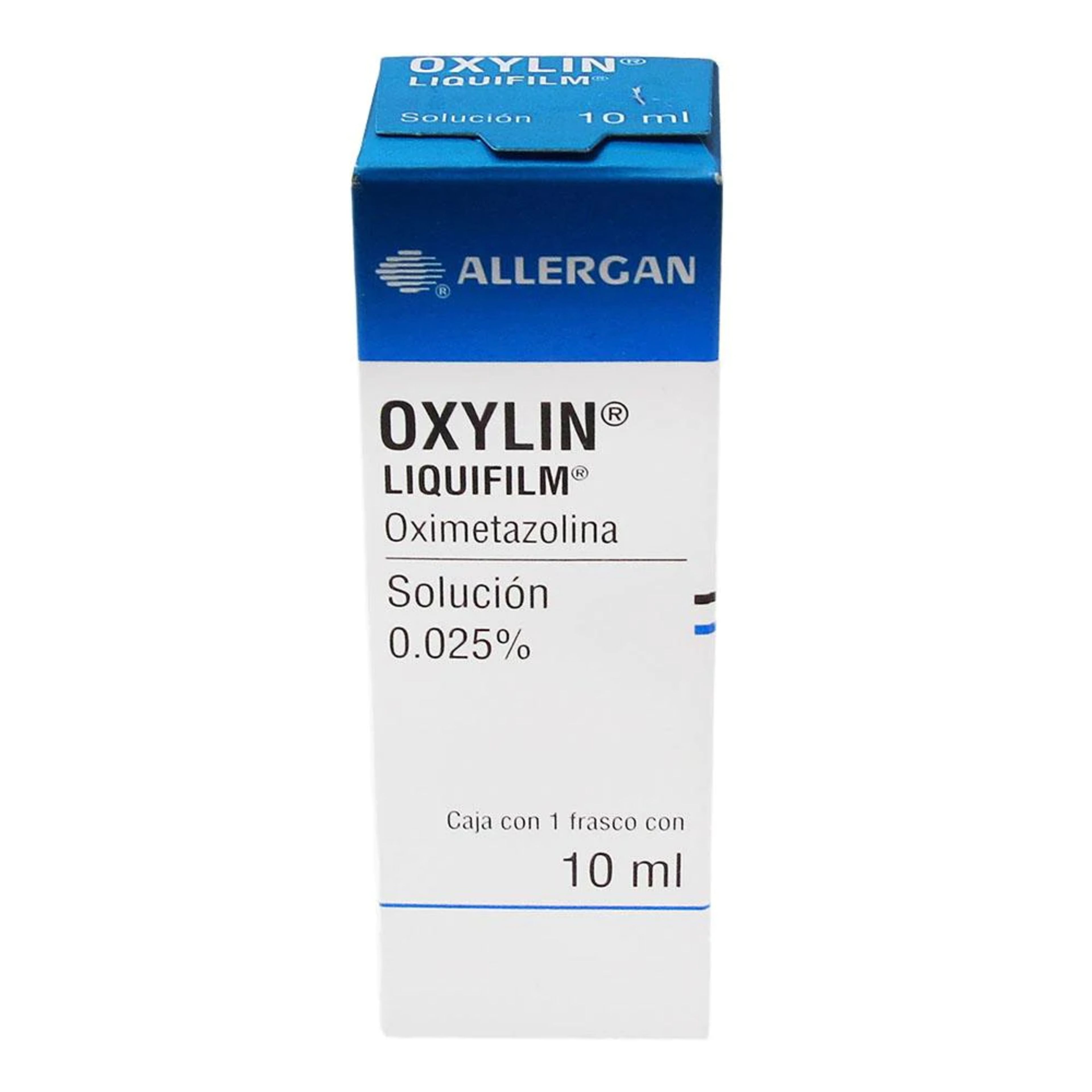 Oxylin Liquifilm 0.025% Solución Oftálmica Con 10 Ml