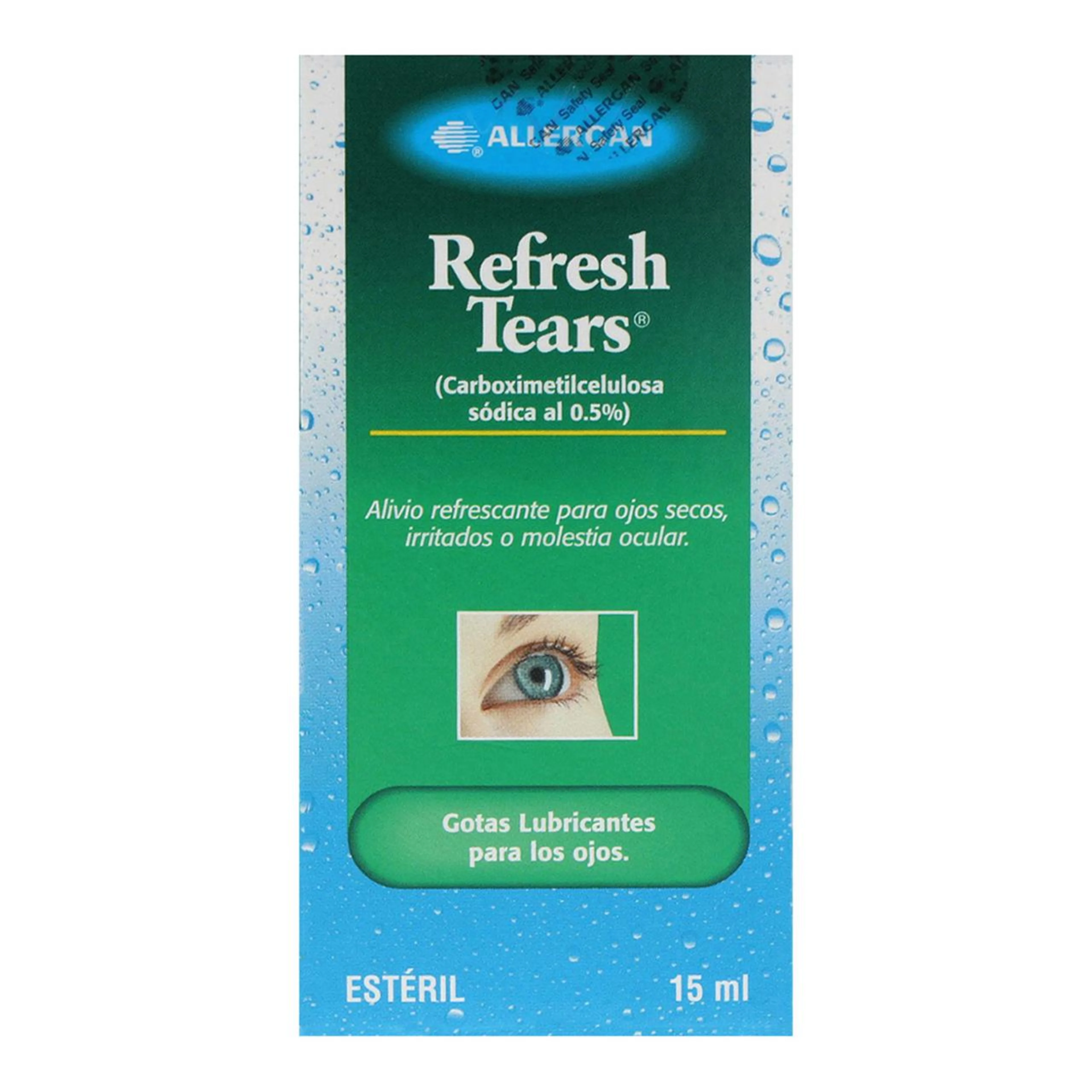 Refresh Tears 0.5 % Solución Oftálmica Gotas 15 Ml