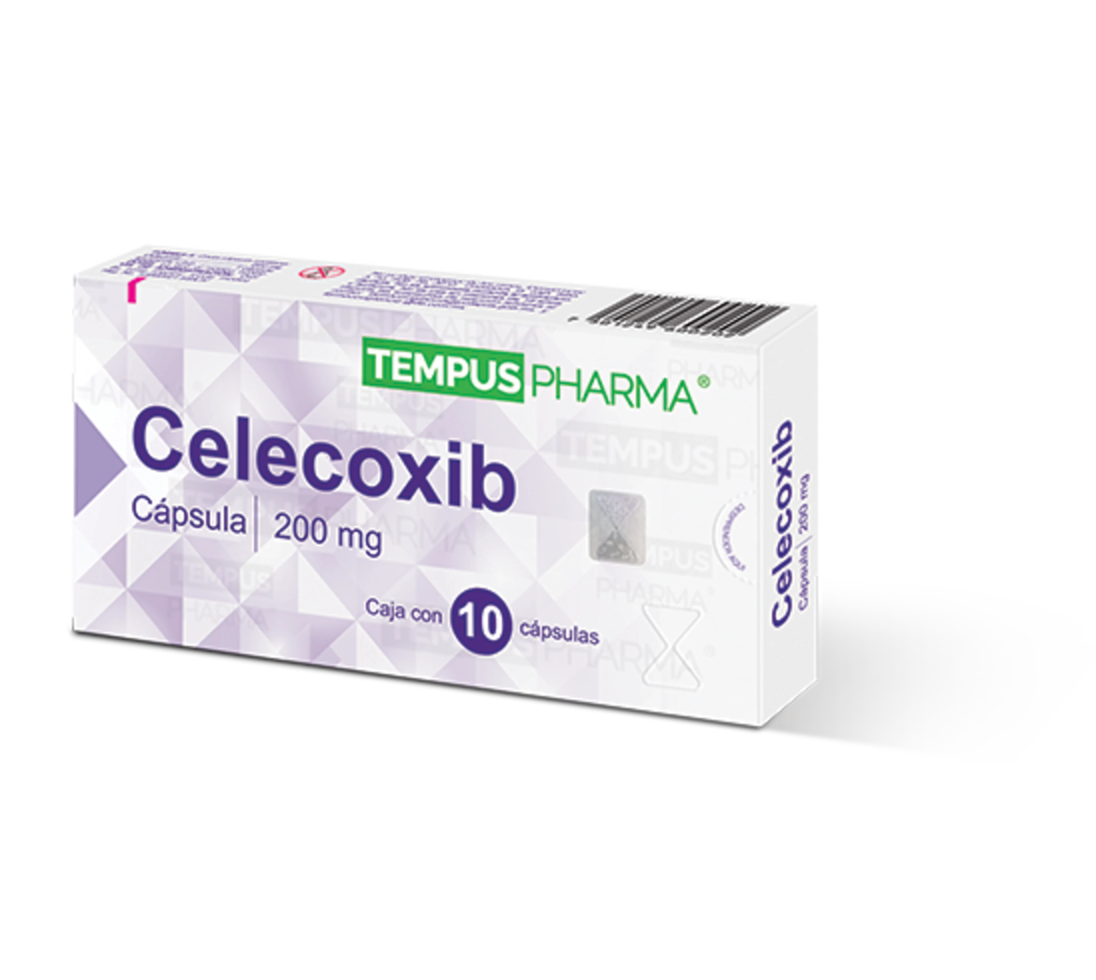 Celecoxib 200 mg con 10 cápsulas