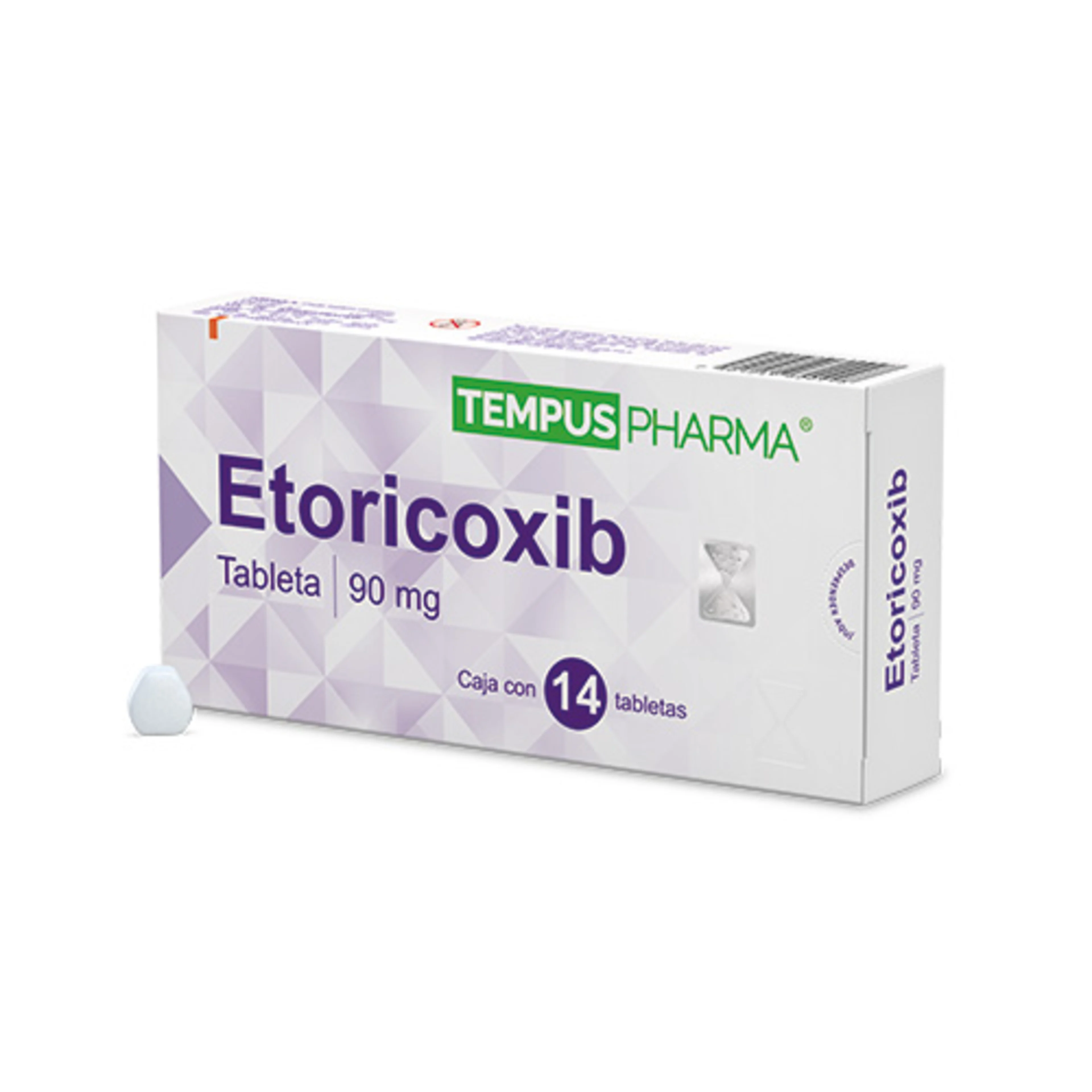 Etoricoxib 90 Mg Con 14 Tabletas (Tempus Pharma)