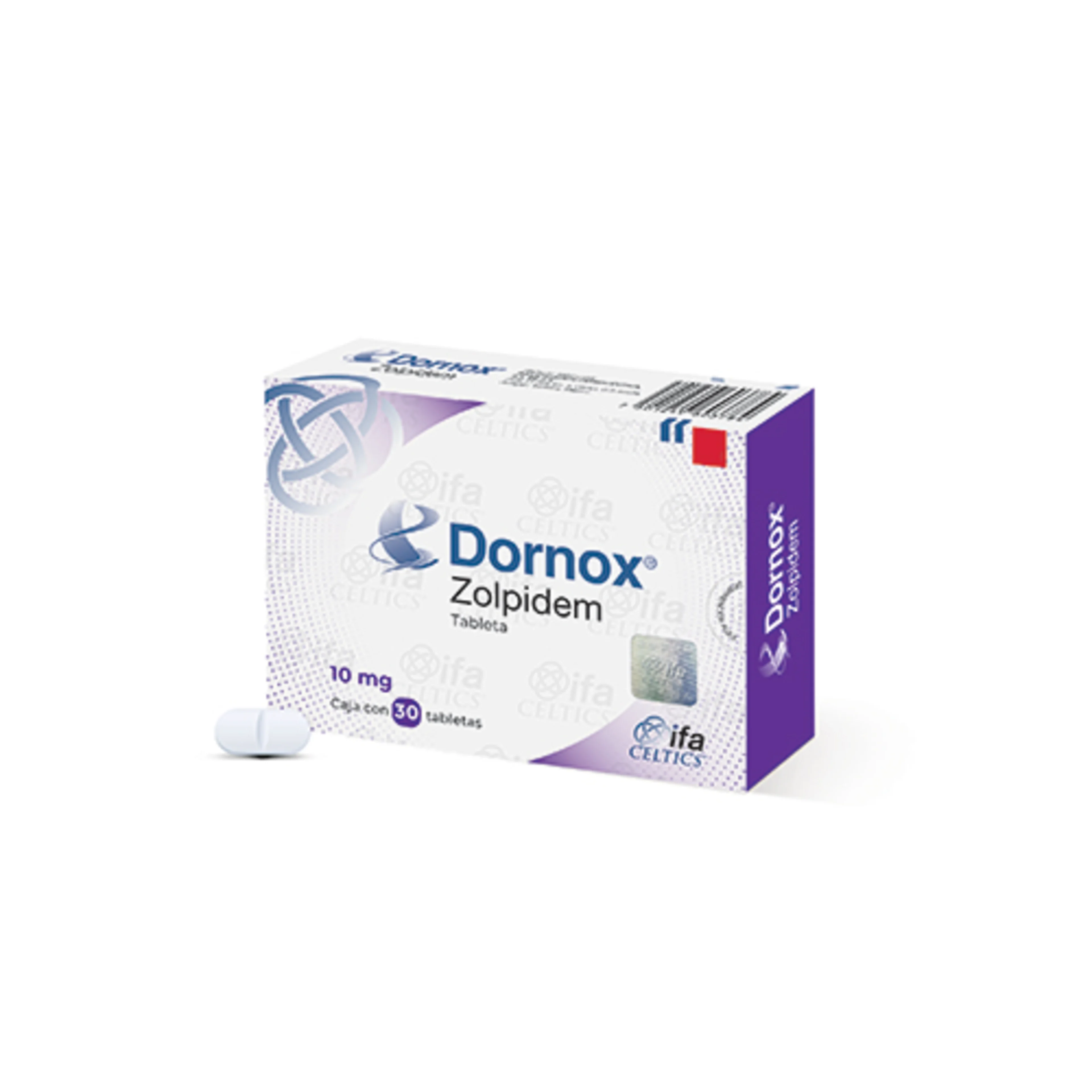 Dornox 10 Mg Con 30 Tabletas