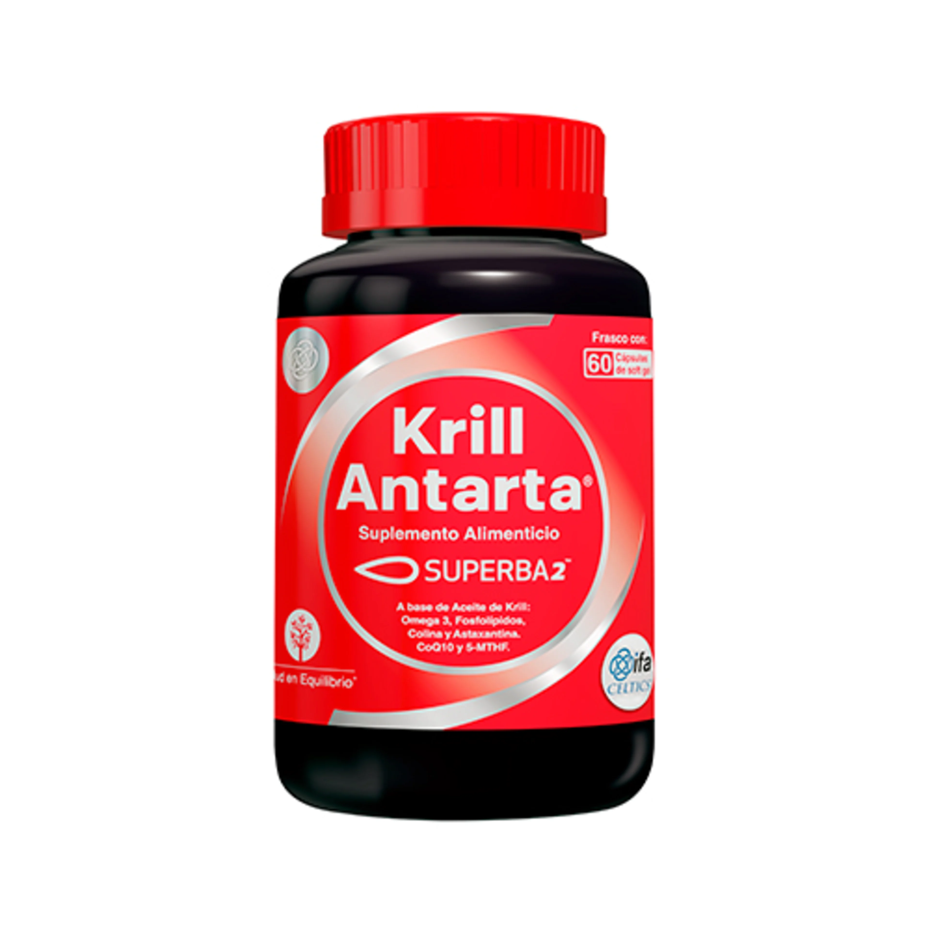 Krill Antarta Superba2 con 60 Cápsulas