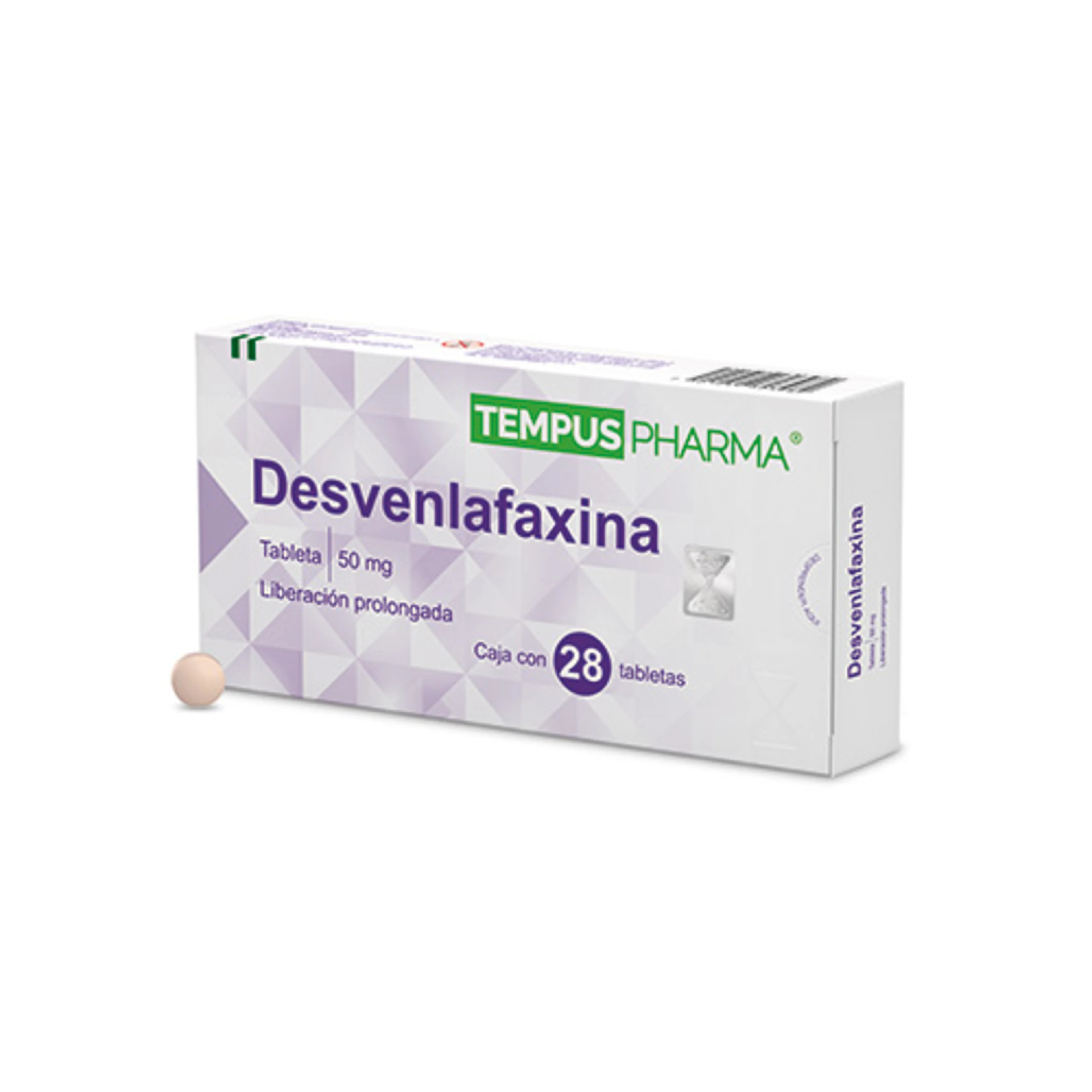 Desvenlafaxina 50 mg con 28 Tabletas