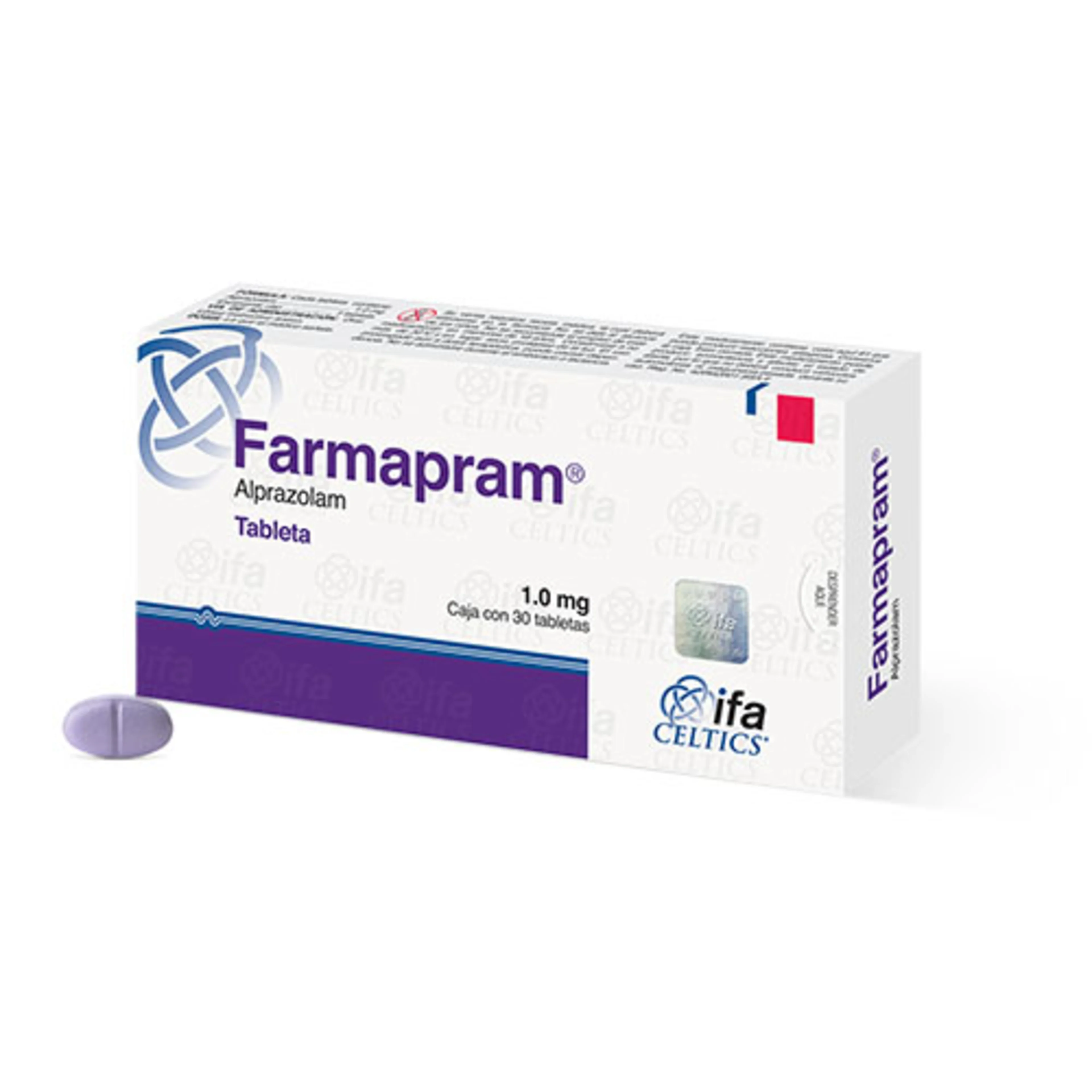 Farmapram 1 mg con 30 Tabletas