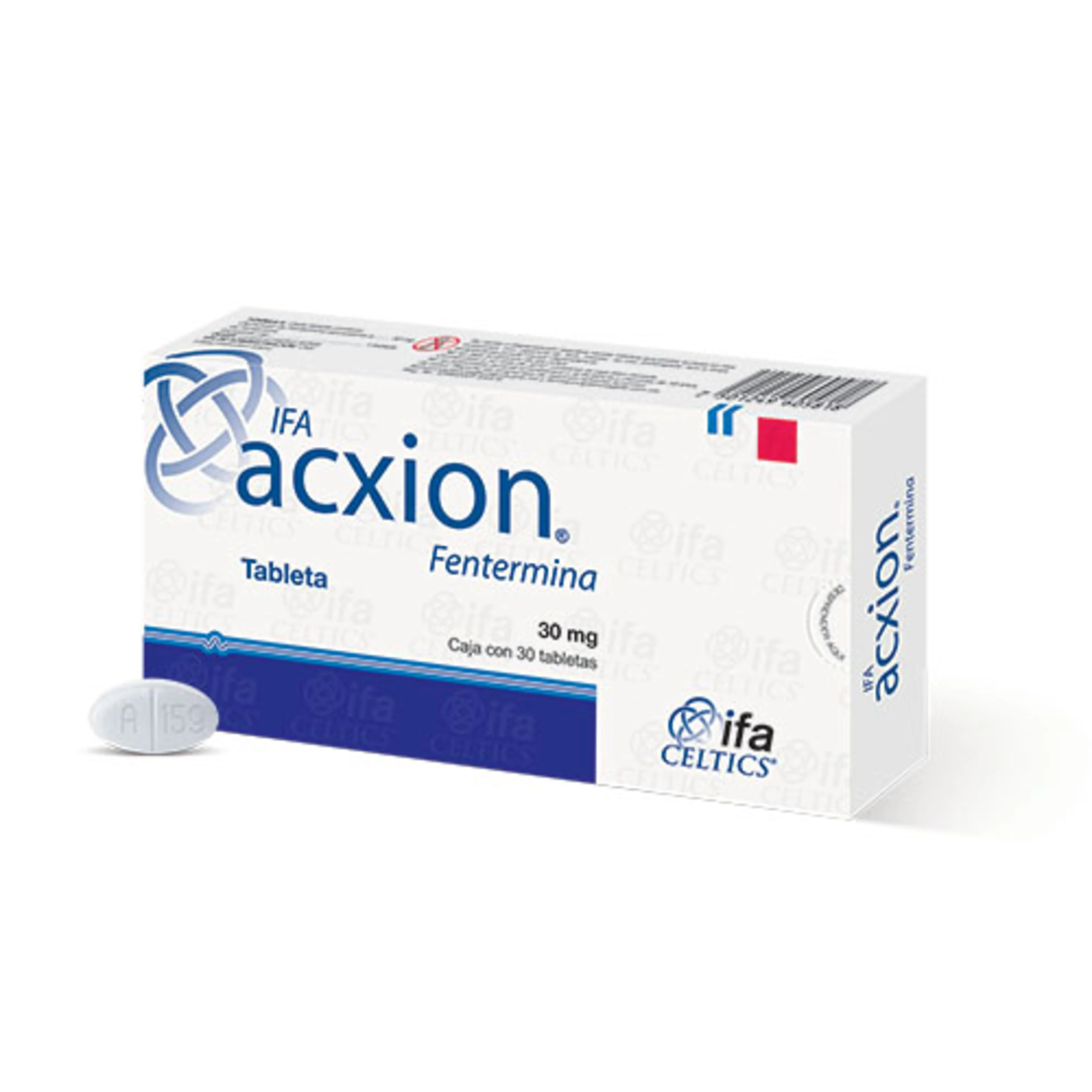 Acxion 30 Mg Con 30 Tabletas