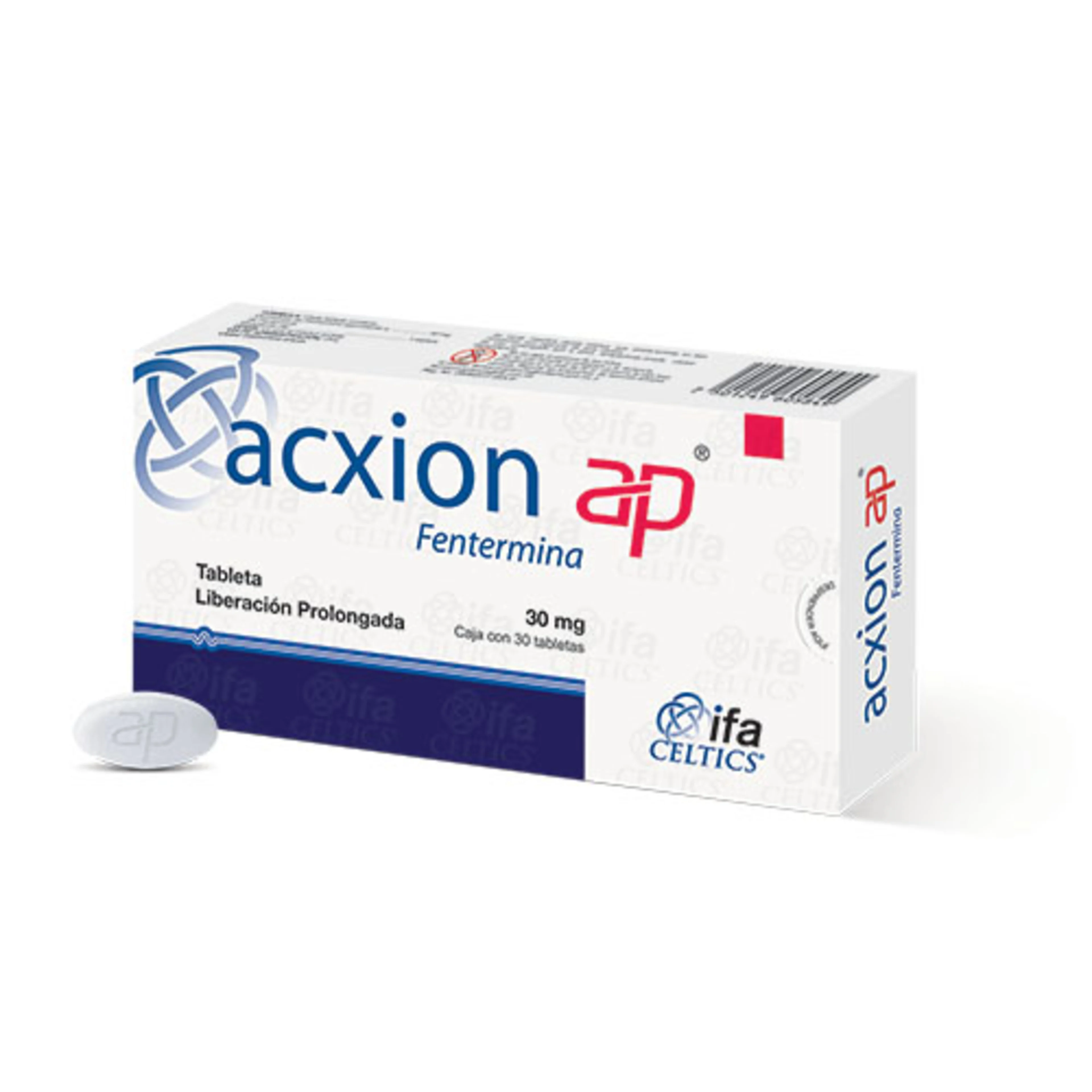 Acxion A.P. 30 Mg Con 30 Tabletas