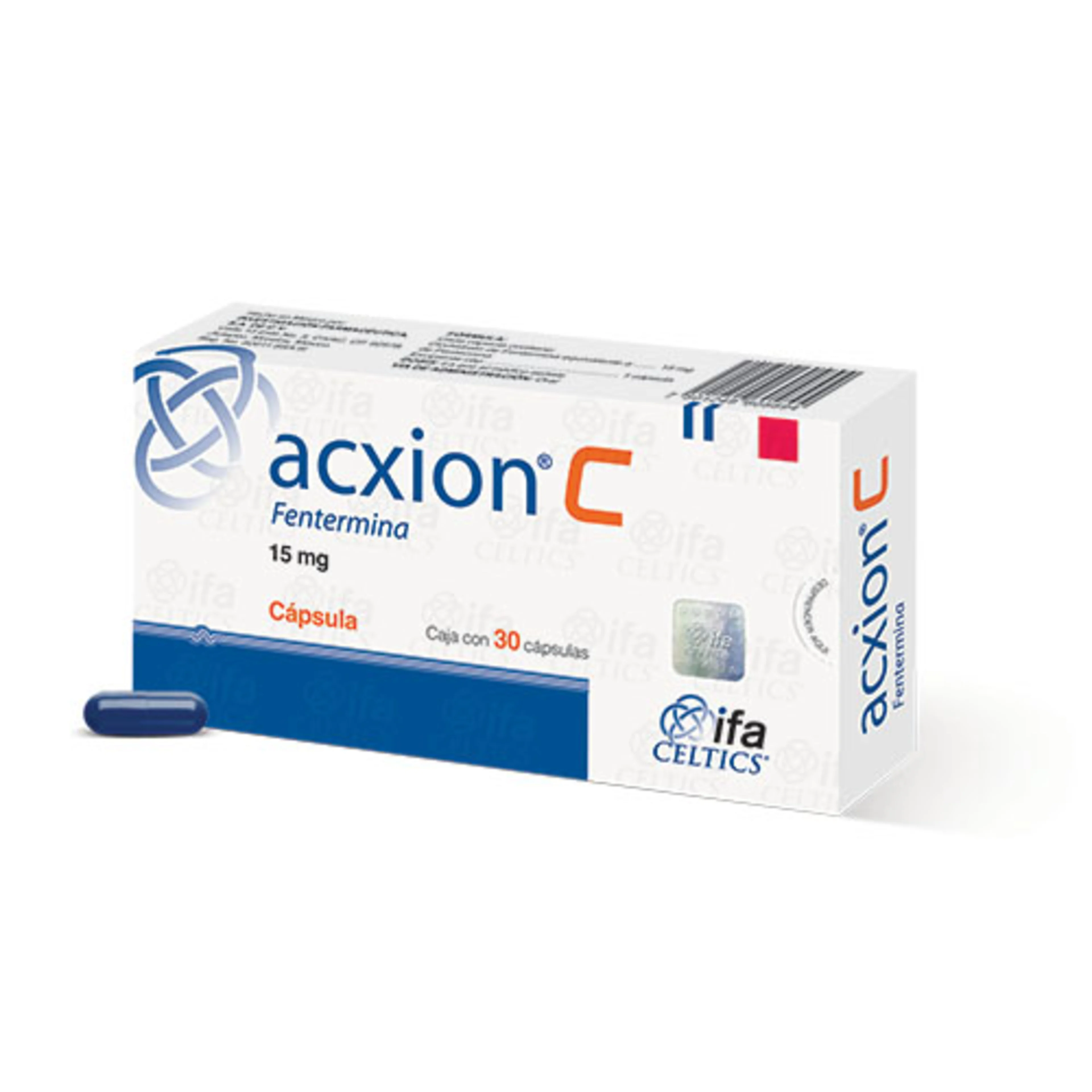 Acxion C 15 mg con 30 Cápsulas