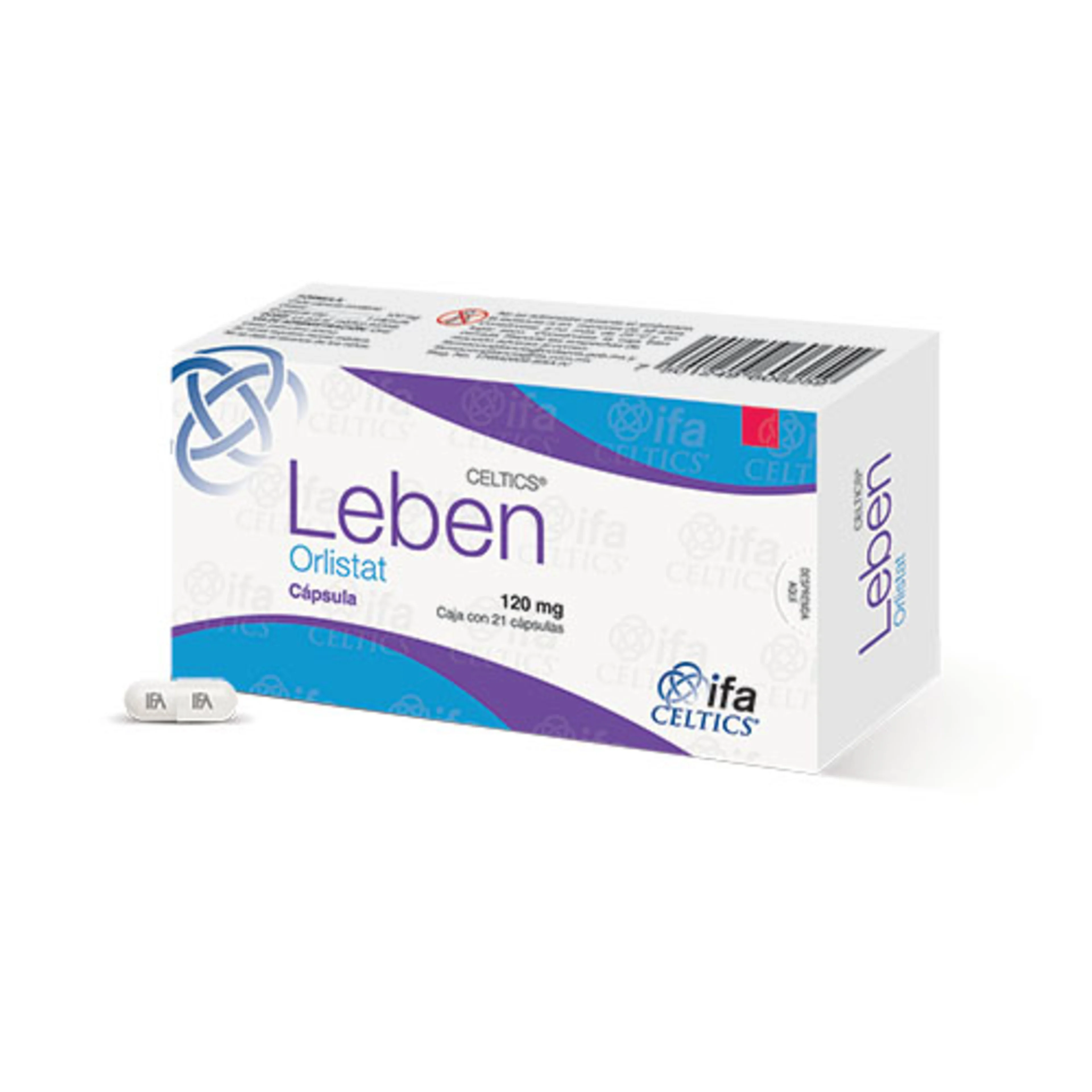 Leben 120 mg con 21 Cápsulas
