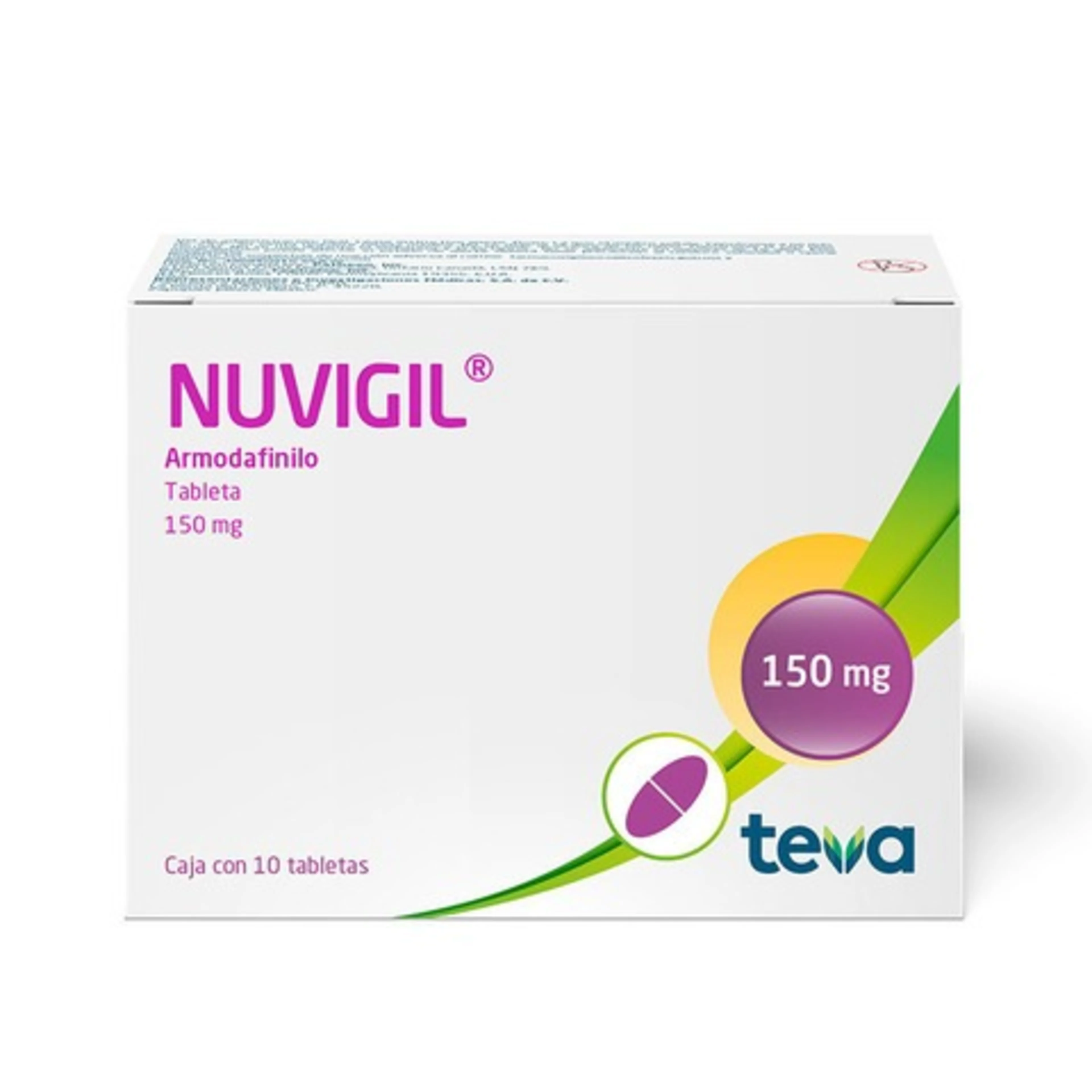 Nuvigil 150 Mg Con 10 Tabletas