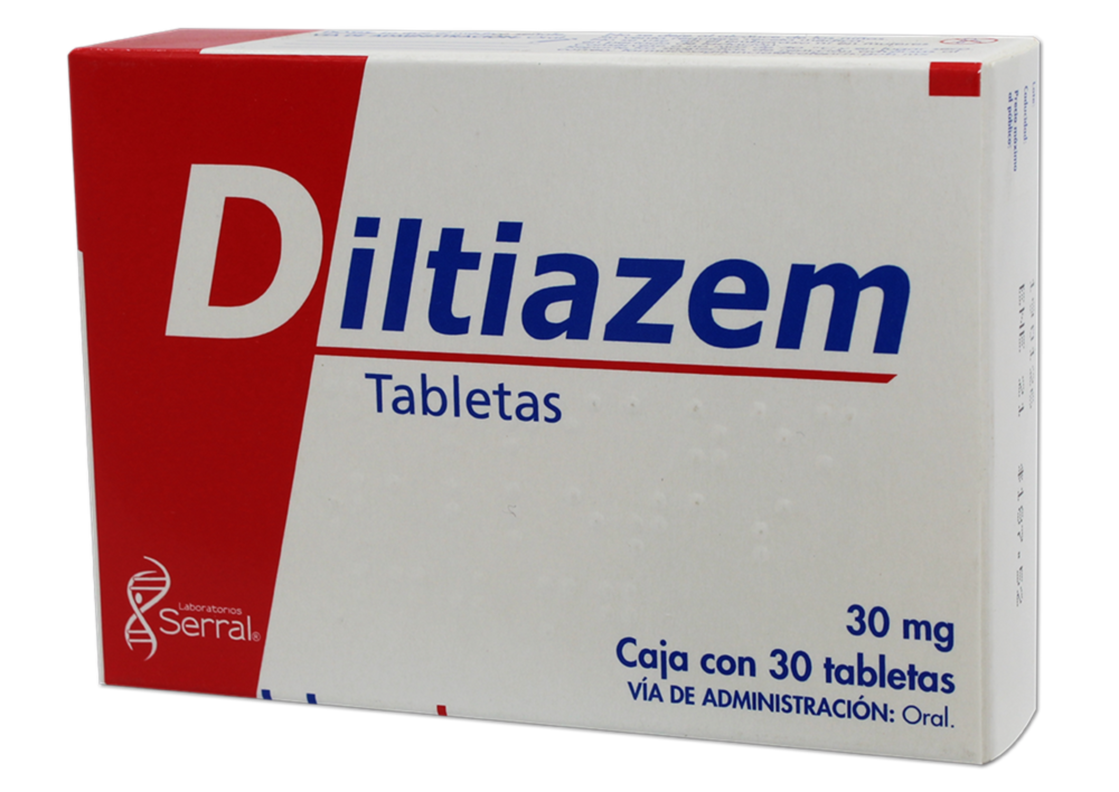 Diltiazem 30 Mg Con 30 Tabletas