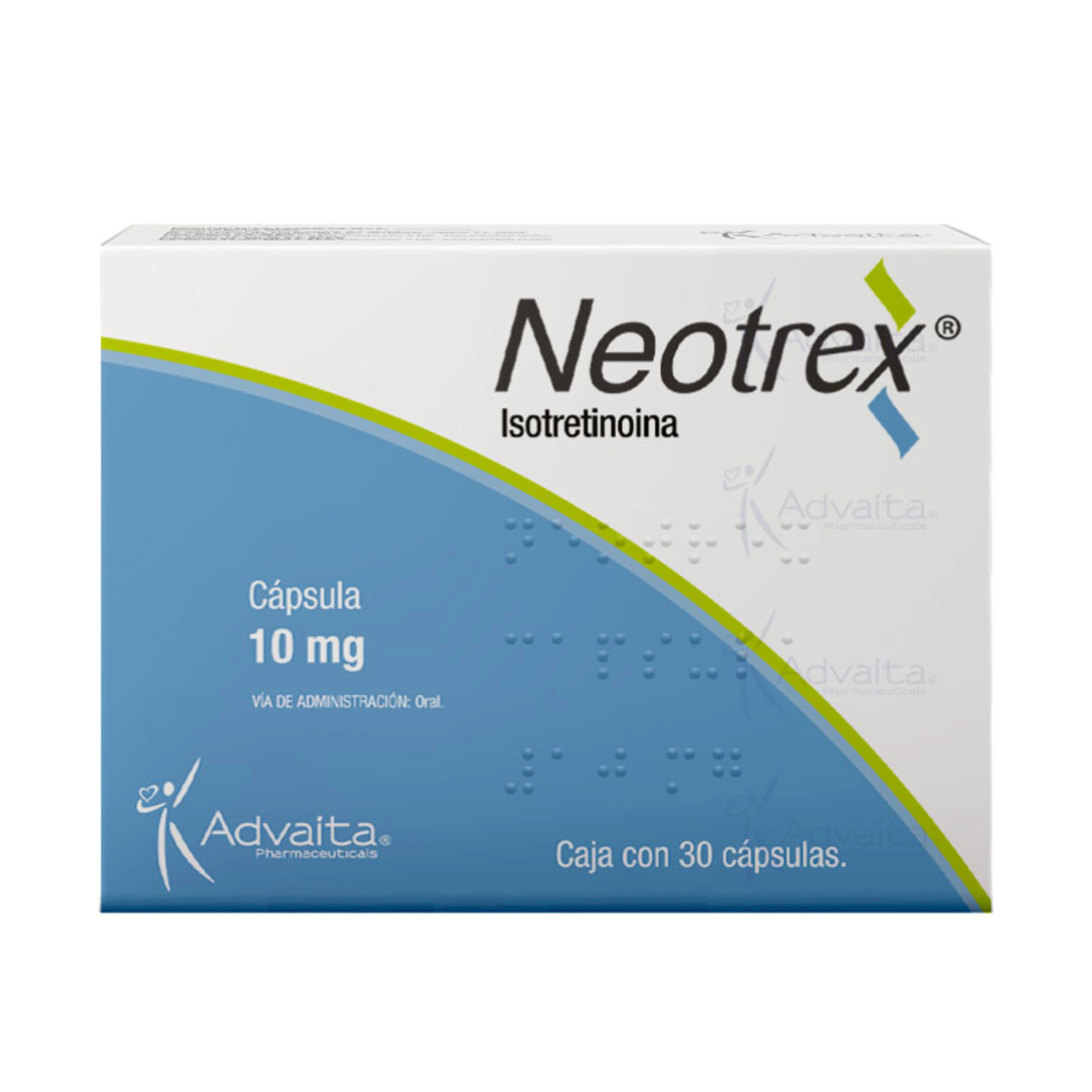 Neotrex 10 Mg Con 30 Cápsulas