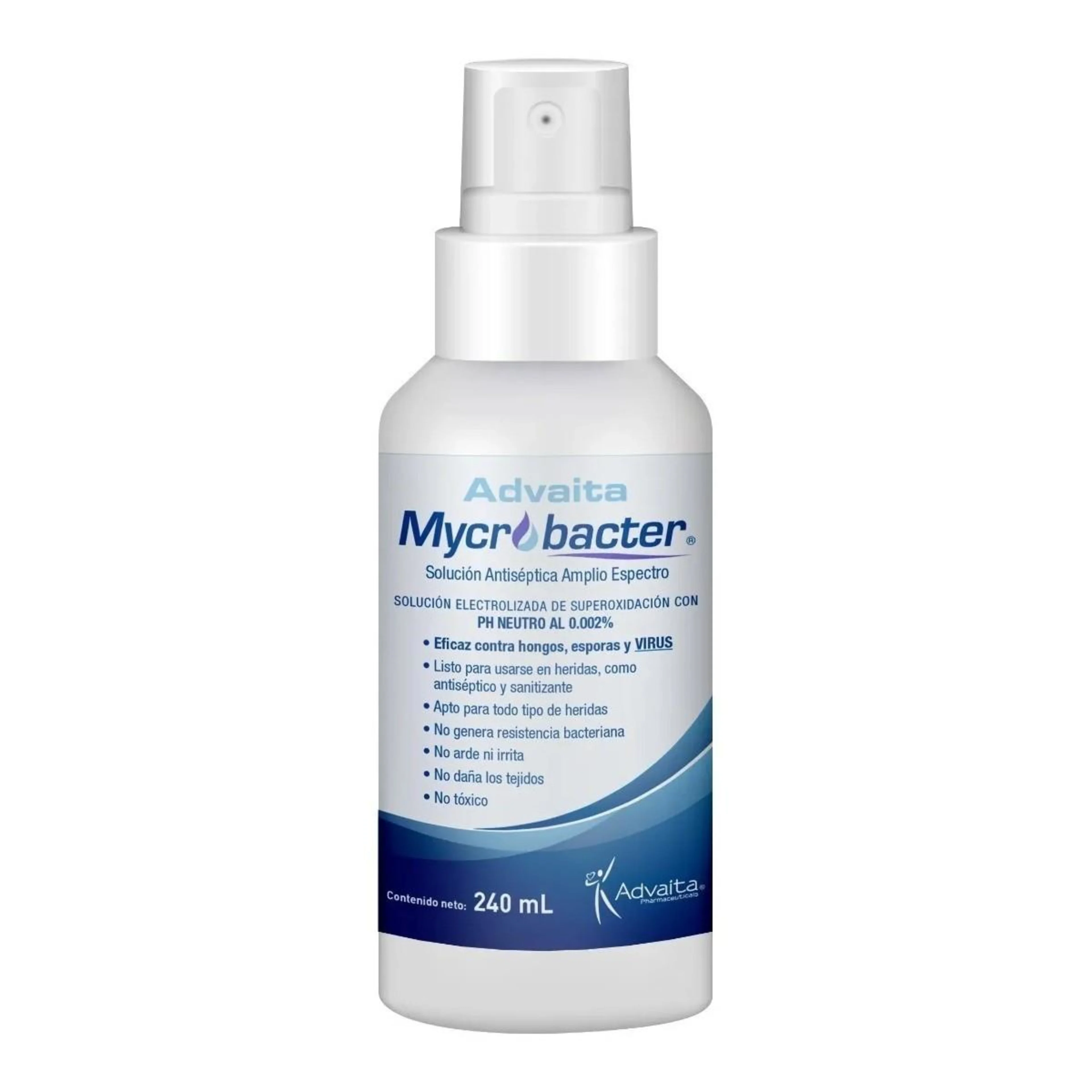 Mycrobacter Solución Antiséptica Spray 240 Ml